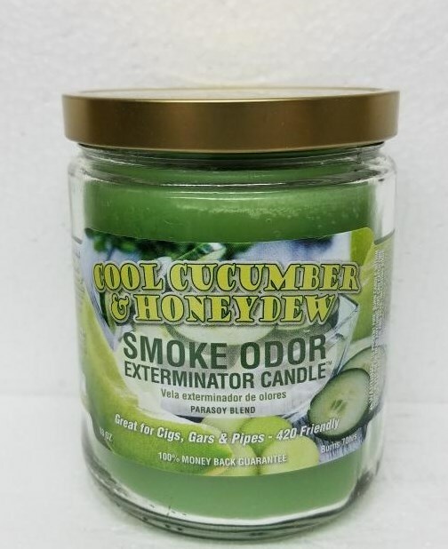 Smoke Odor Exterminator 13 oz Jar Candle Coolcucumber & Honeydew