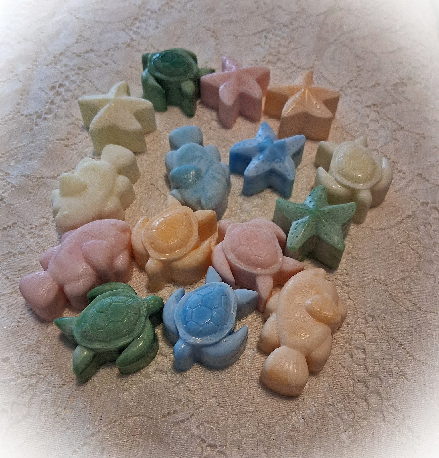 Soy Wax melts~ tarts~Sea Life shaped mix~ CHOICE~ 4 oz~ FREE ship~190+ scents