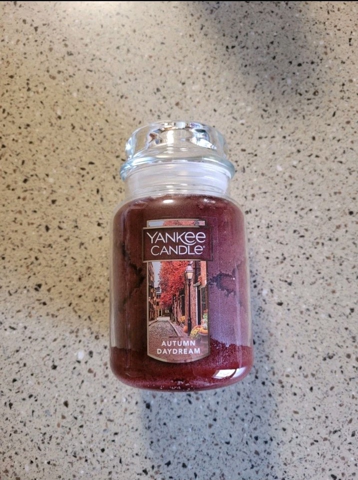 Yankee Candle Autumn Daydream Home Fragrance Large Housewarmer Jar 22 Oz Candle