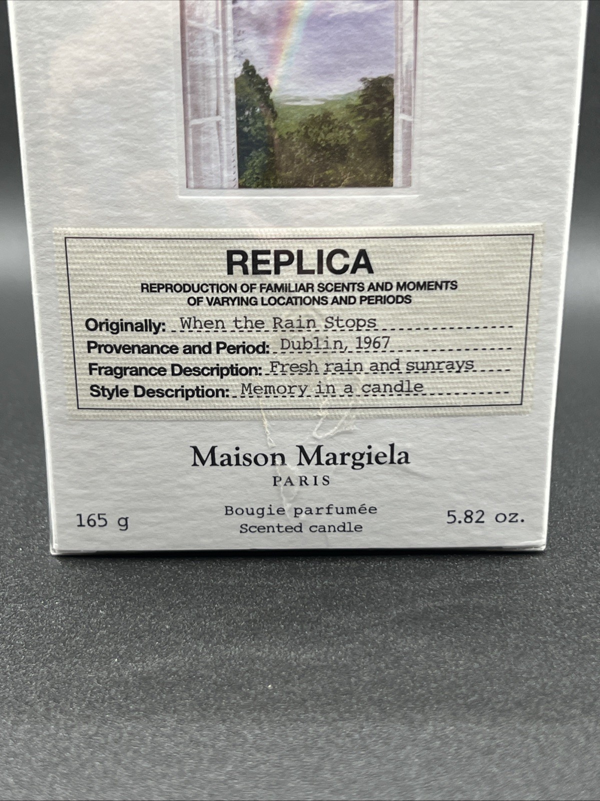 Maison Margiela Replica When the Rain Stops Candle 5.82 oz