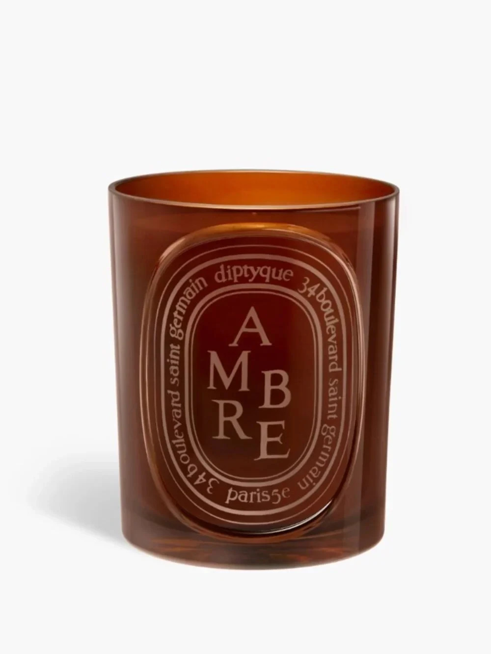 Diptyque AMBRE Bougie Parfumee Scented Candle, 10.6 Ounce – NEW – LARGE