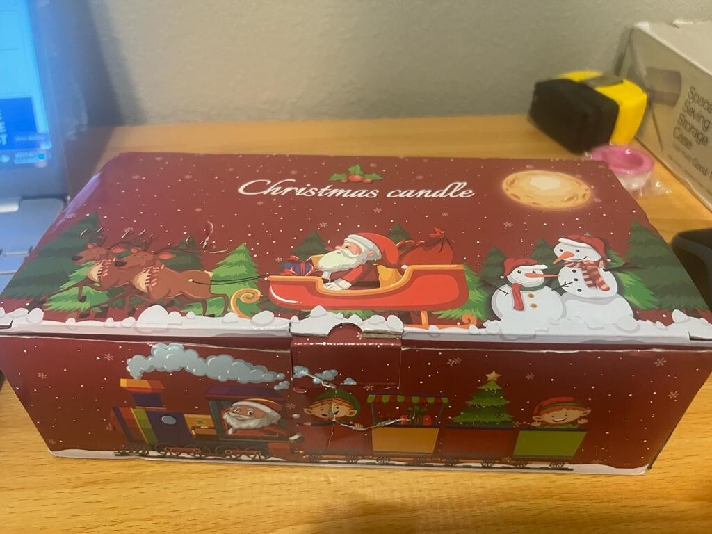 16 Pack Christmas Scented Candles Gift Sets, Natural Soy Wax 2.5 Oz Unit