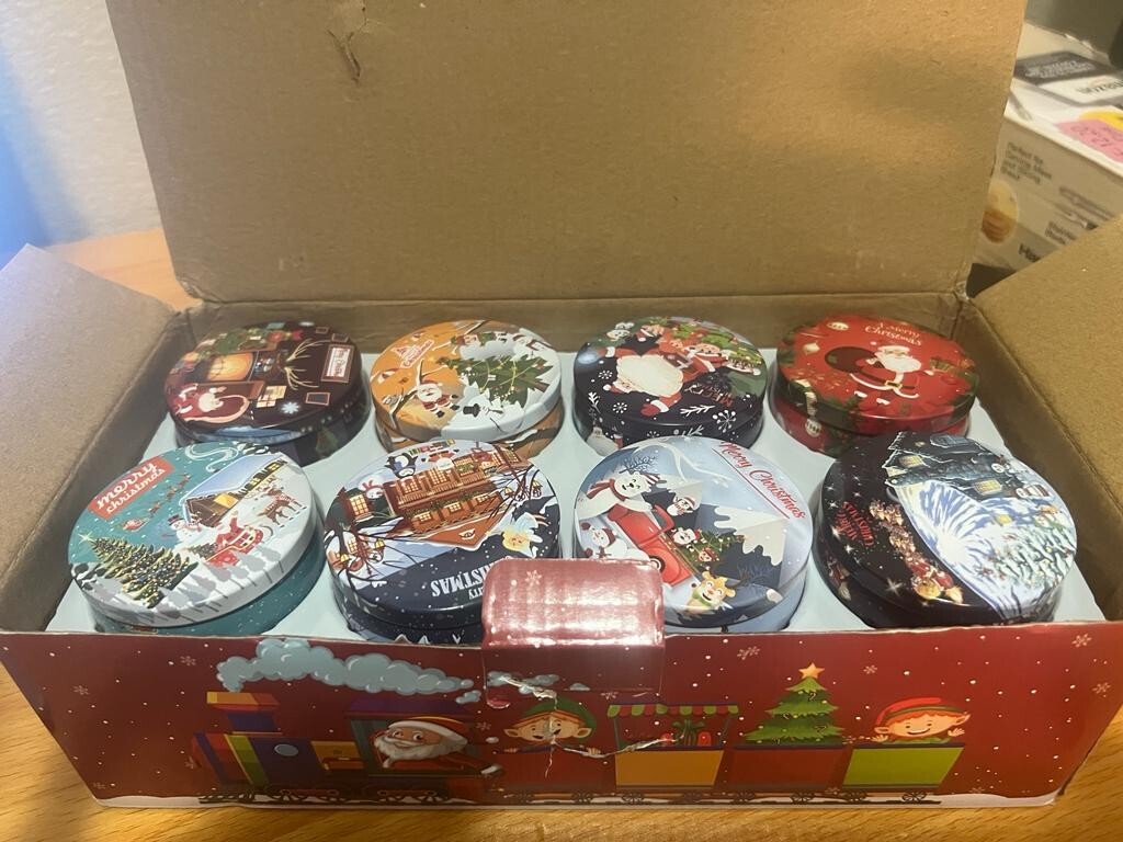 16 Pack Christmas Scented Candles Gift Sets, Natural Soy Wax 2.5 Oz Unit