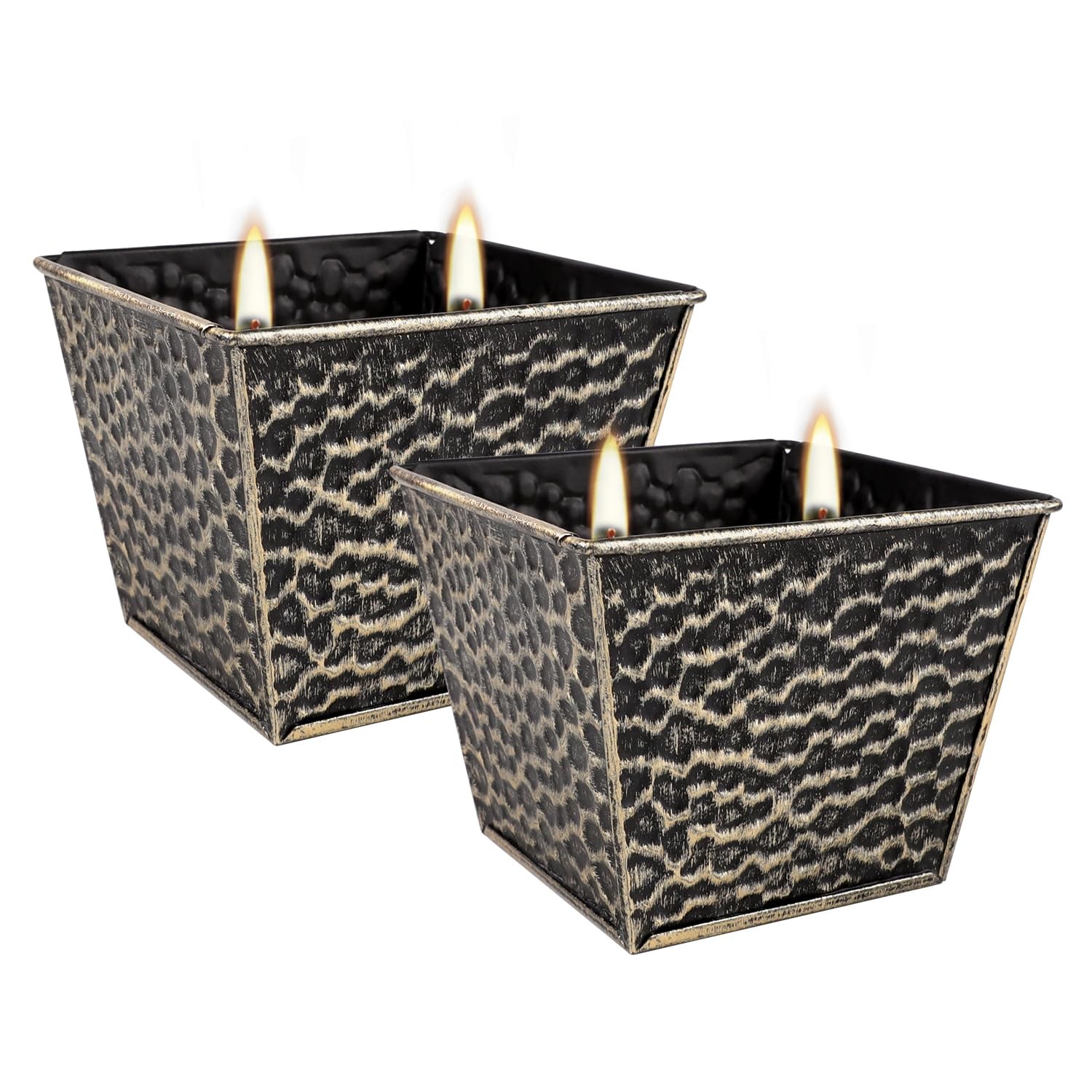 2Pcs Citronella Candles Outdoor Indoor-Large 12oz Scented 50H Long Lasting Su…