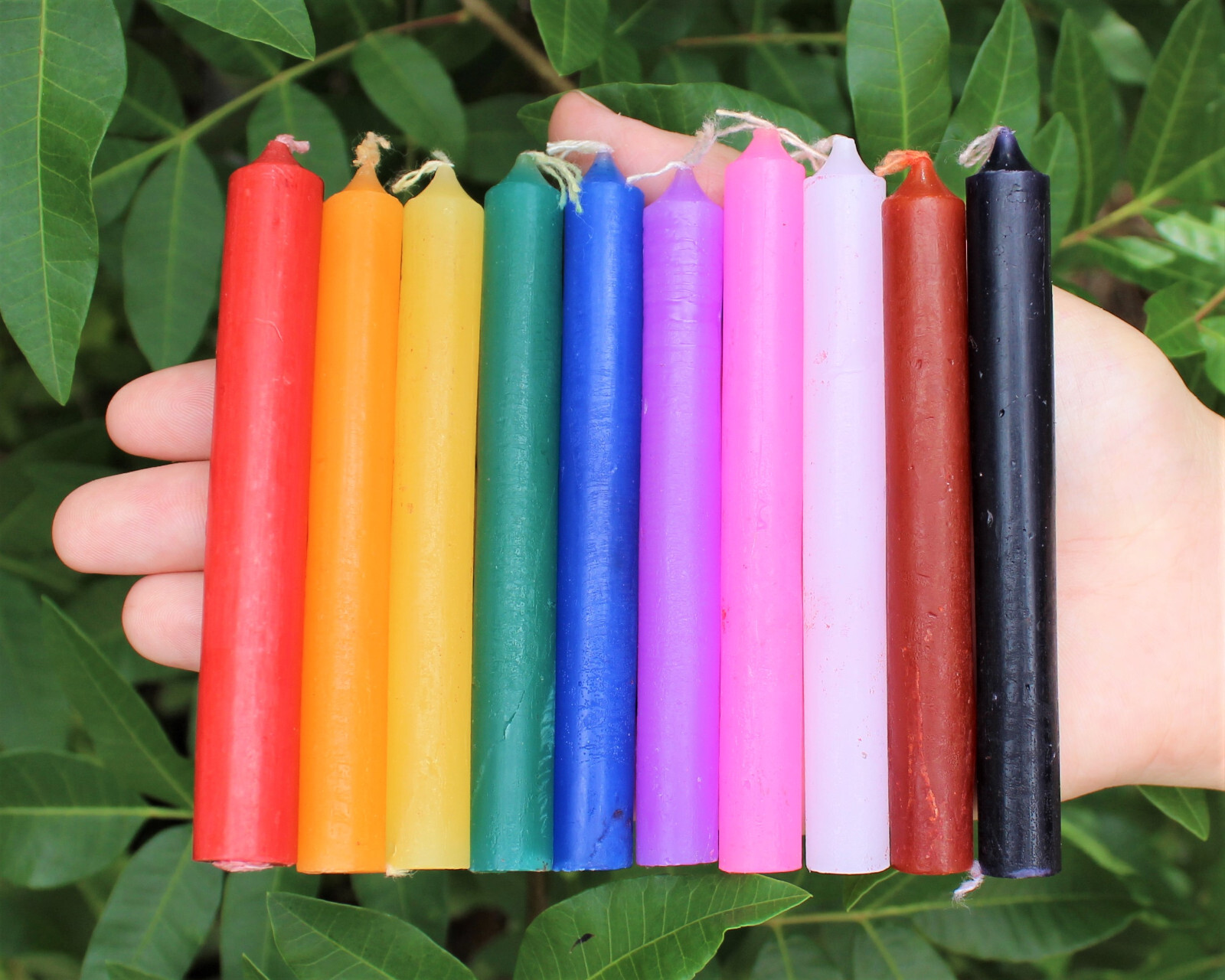 12 Mini 4″ Chime Spell Candles: Choose Color BUY 2 GET 1 FREE (3 IN CART)