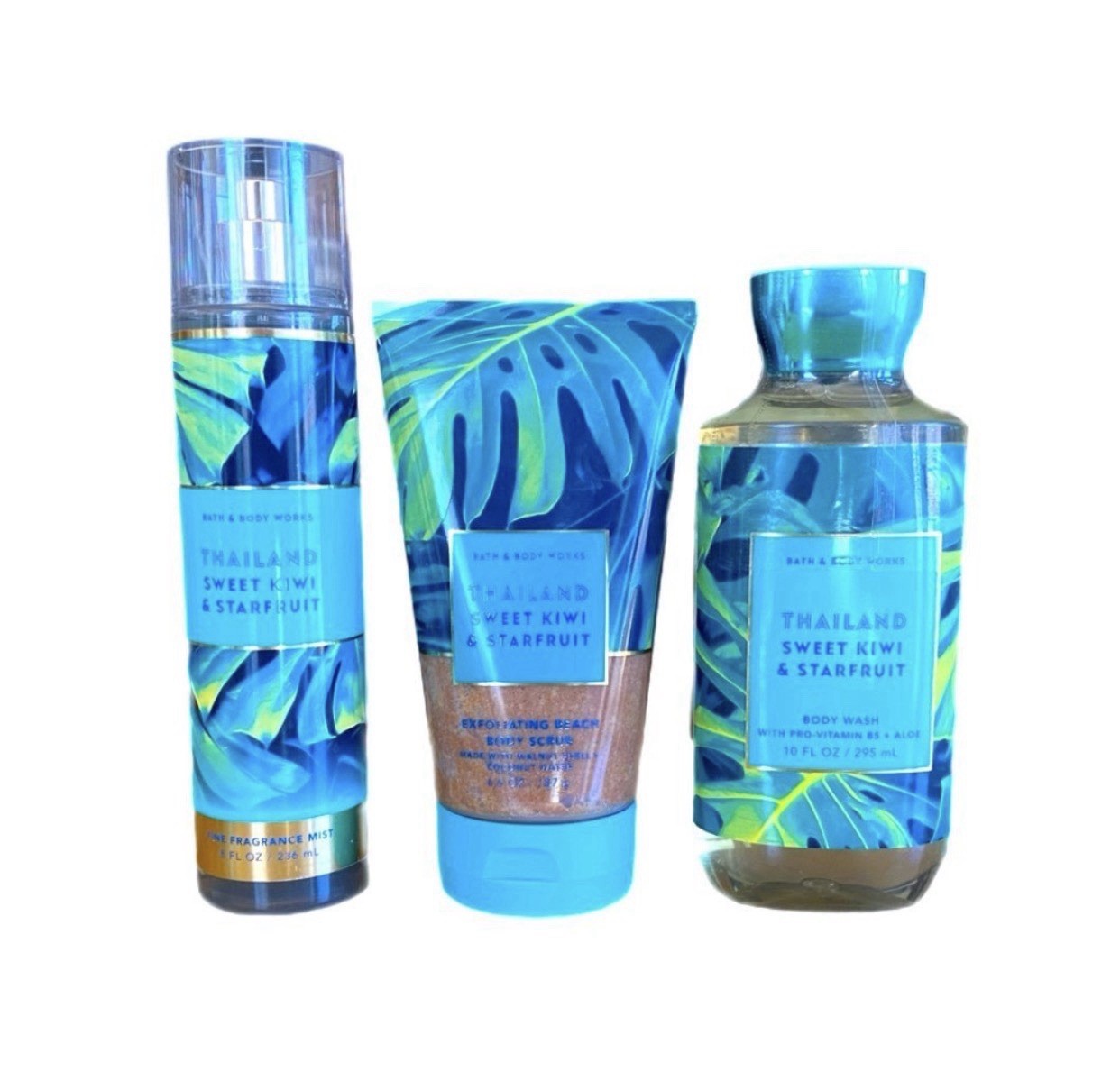 Bath & Body Works Thailand Sweet Kiwi & Starfruit Candle & Body Care