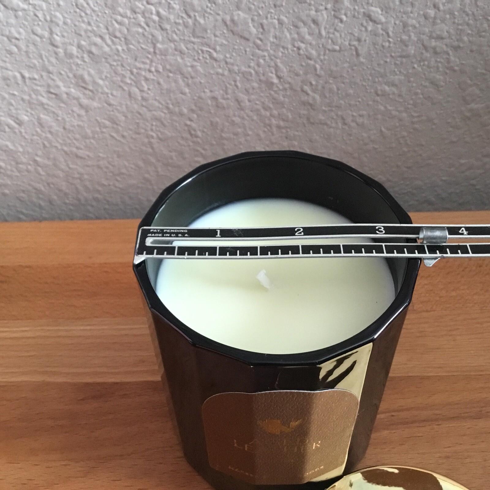 Makers of Wax Goods AGED LEATHER NO 5 Candle -Single Wick-10.9oz New