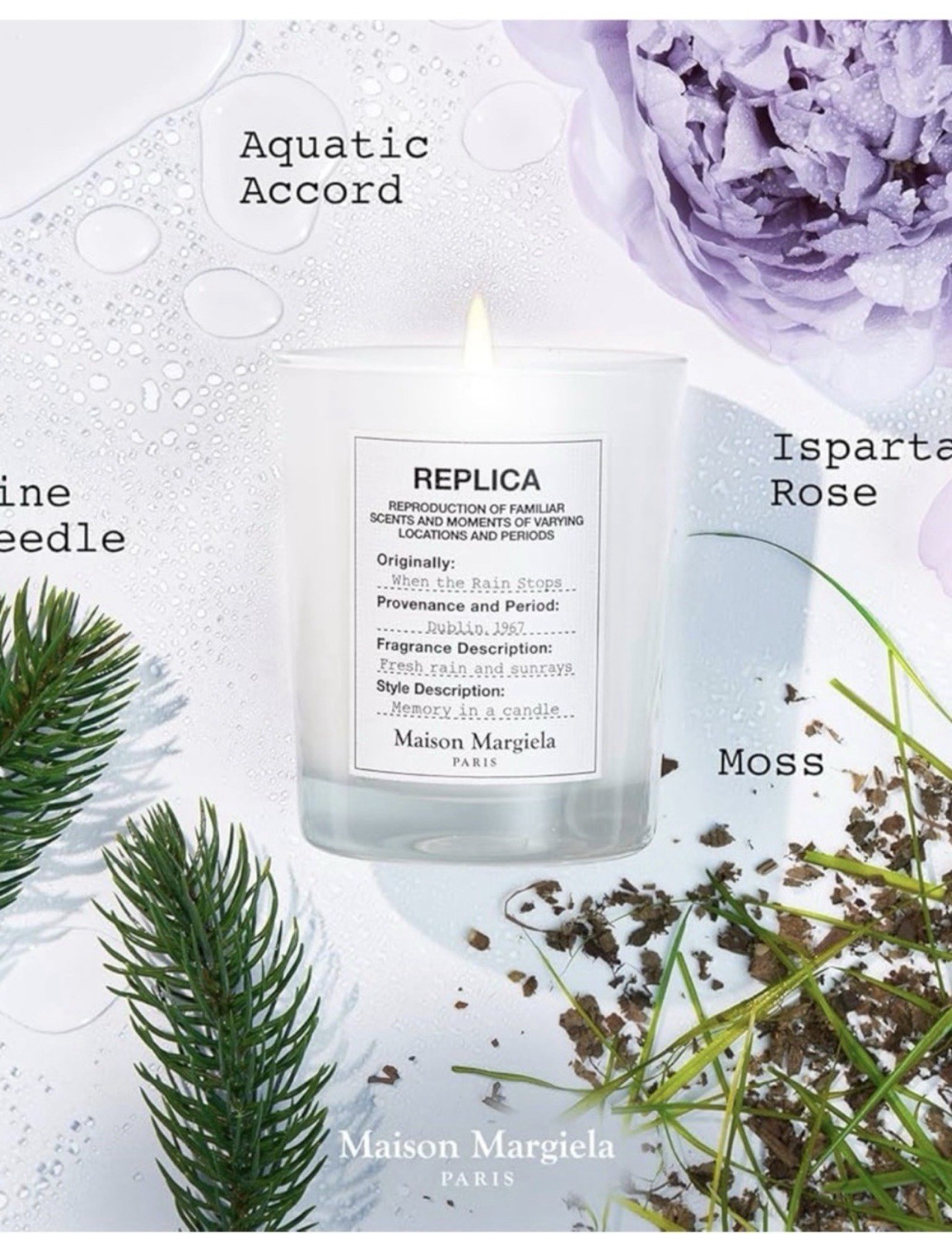 Maison Margiela REPLICA When the Rain Stops Scented Jar Candle 165g 5.82oz