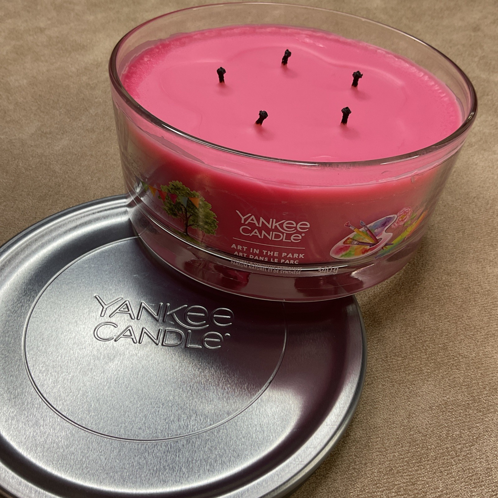 Yankee Candle ART IN THE PARK 12 oz 5 Wick Large Candle