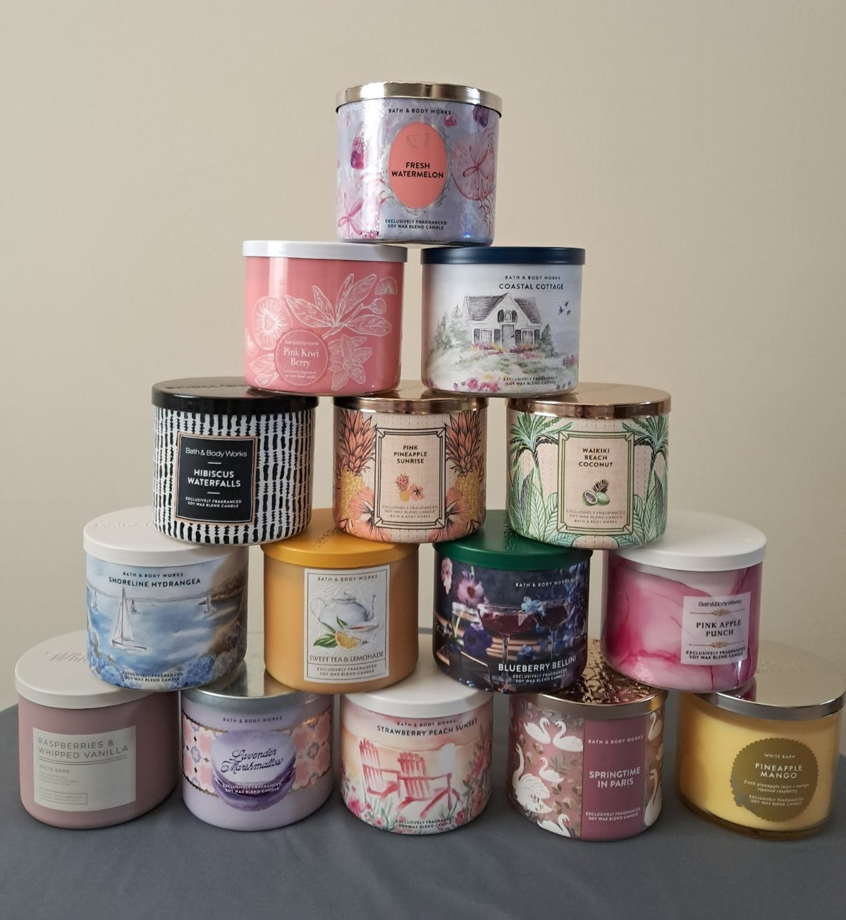 ✨BRAND NEW!!✨ Bath & Body Works 3-wick candles, WIDE VARIETY!!