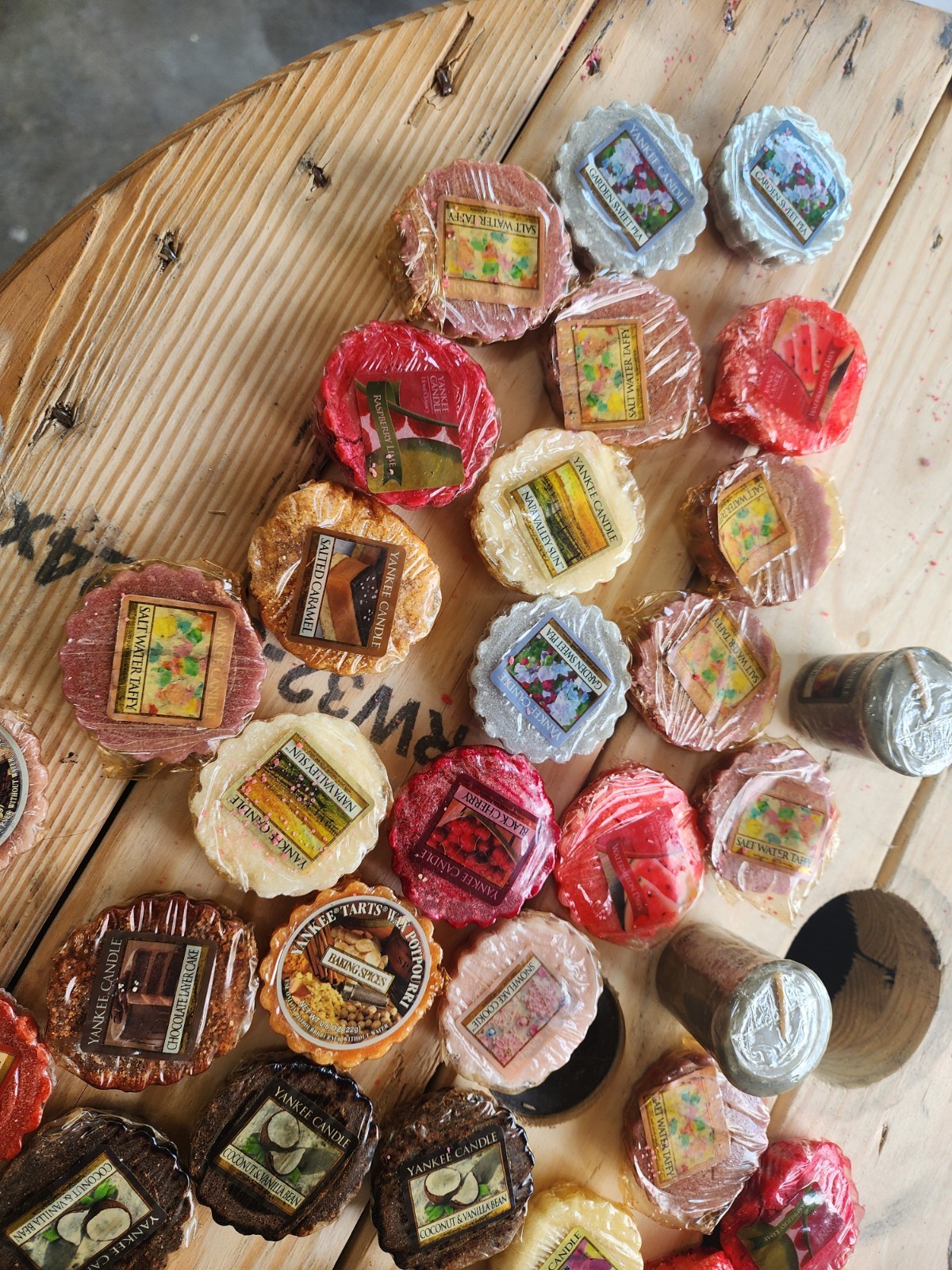 Yankee Candle Tarts Mixed Wax Melts Lot of 46 Vintage New Sealed retired
