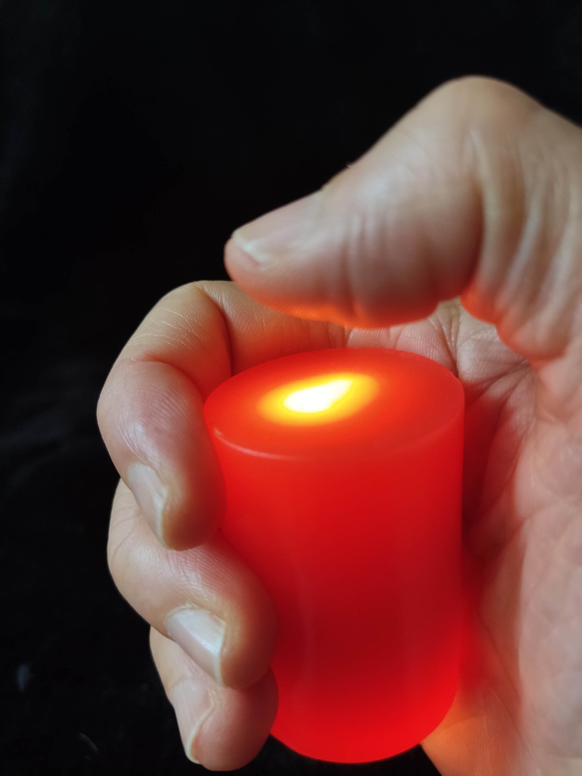 RICH ROSE LED Candle Rechargeable Touch Control Dimmable up to 5 days