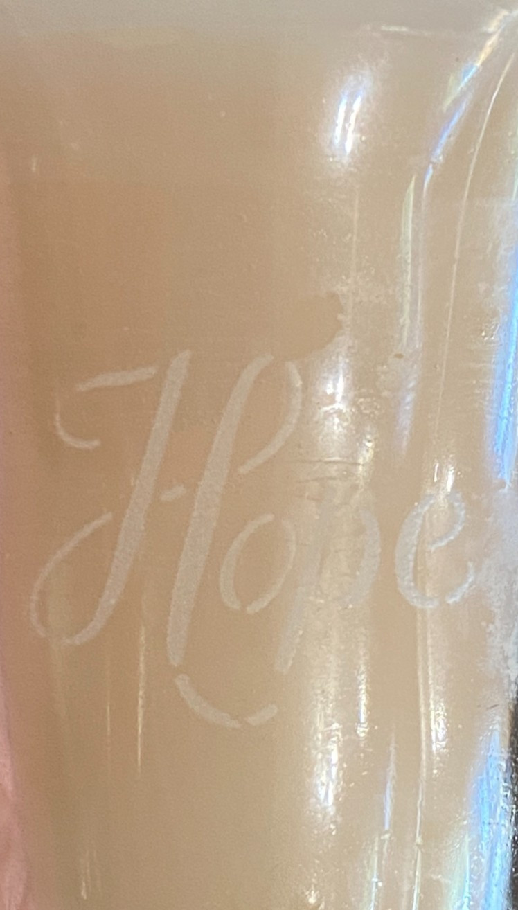 Longaberger 2001 Horizon of Hope Votive Candle NEW IN BOX