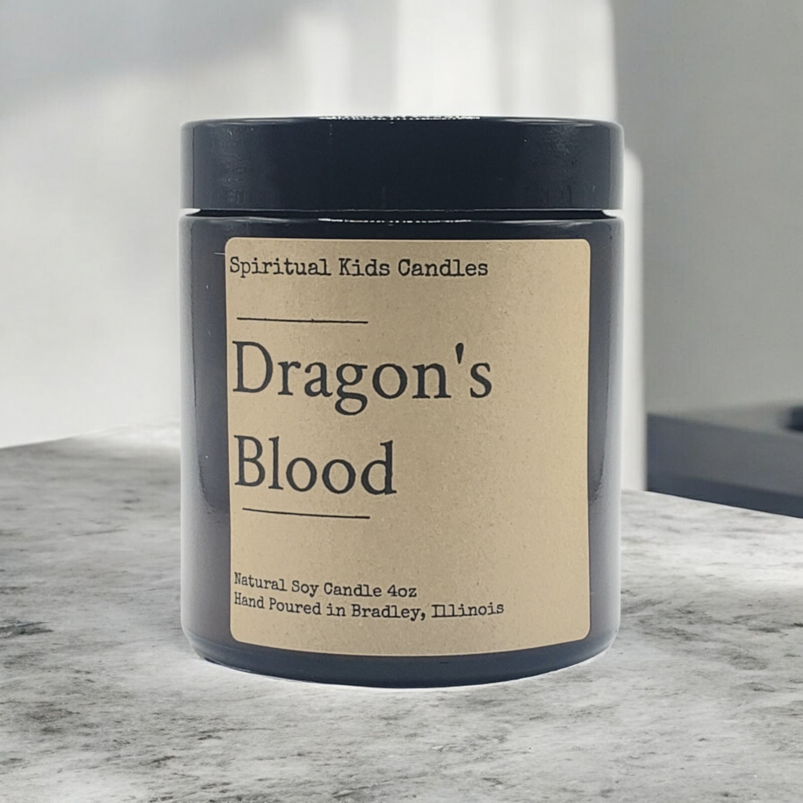 Dragon’s Blood Soy Candle 20-25 Hours Handmade Poured with All Natural Soy Wax