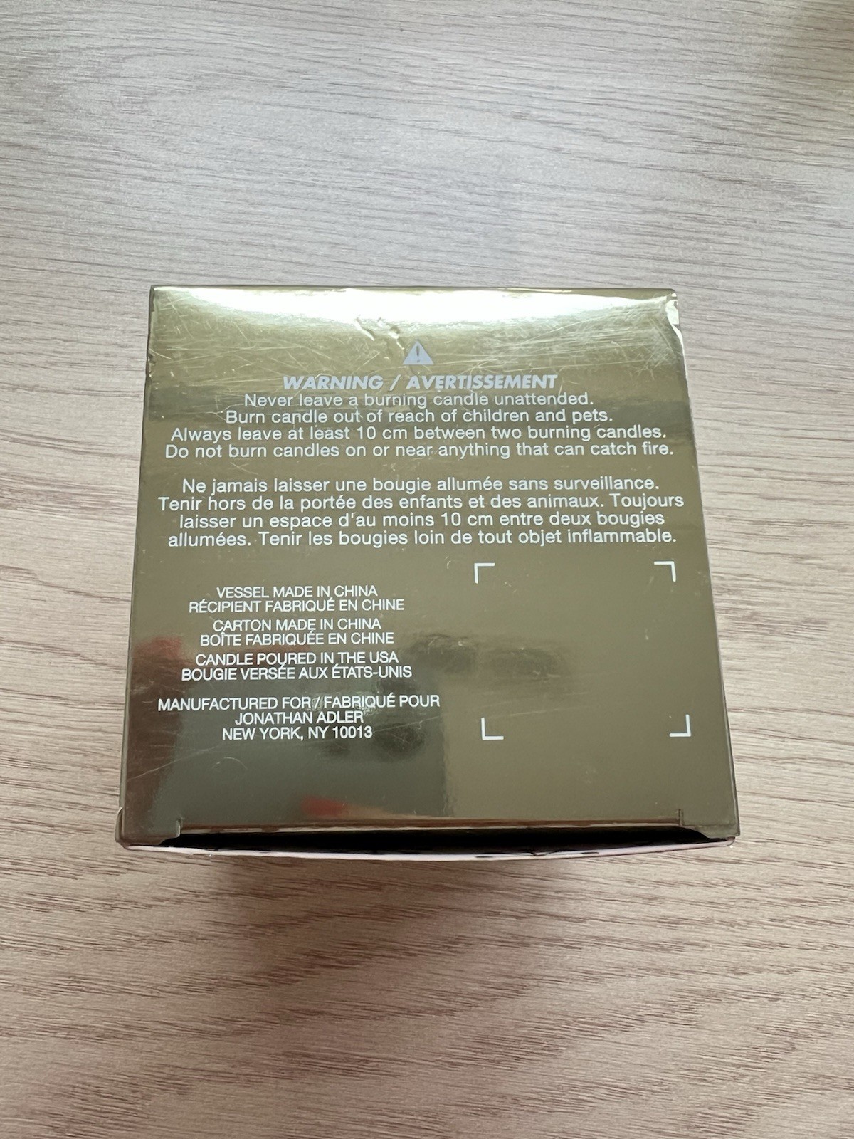 Jonathan Adler Holiday Scented Candle 7.8 oz / 220 g – With Box – Read!