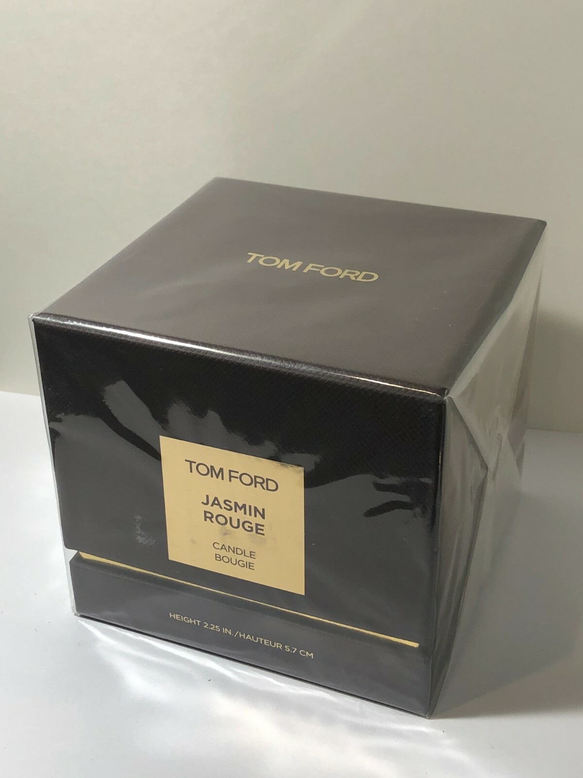 Tom Ford Jasmin Rouge Candle Bougie Height 2.25 in. New Sealed In Box