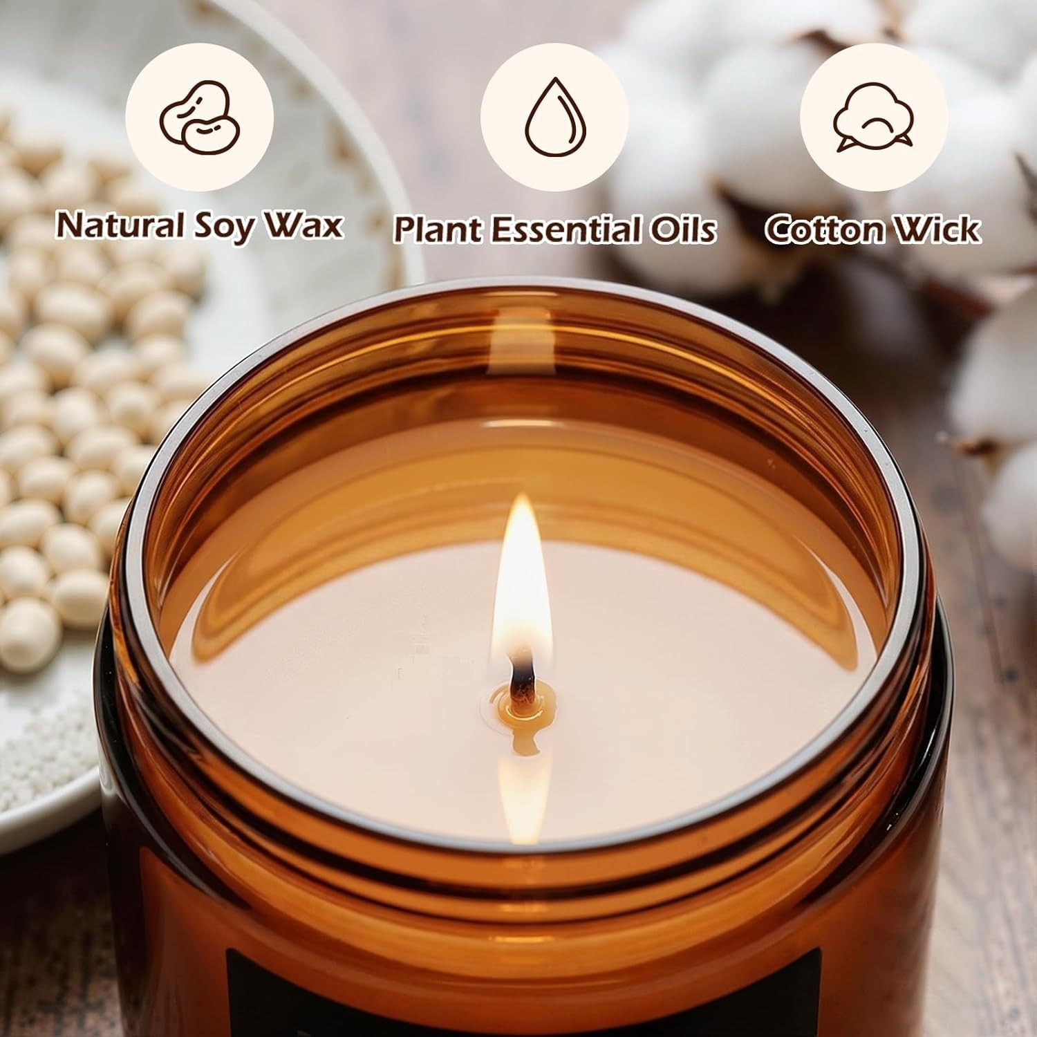 Scented Candles Set, 4 Pack Soy Candles for Home Scented, Candle Gifts for Wo…
