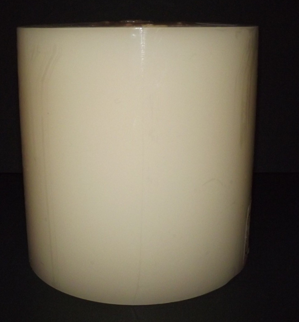 FAROY 3 Wick Pillar Candle 6″ x 6″ White Vanilla Scented New In Original Box