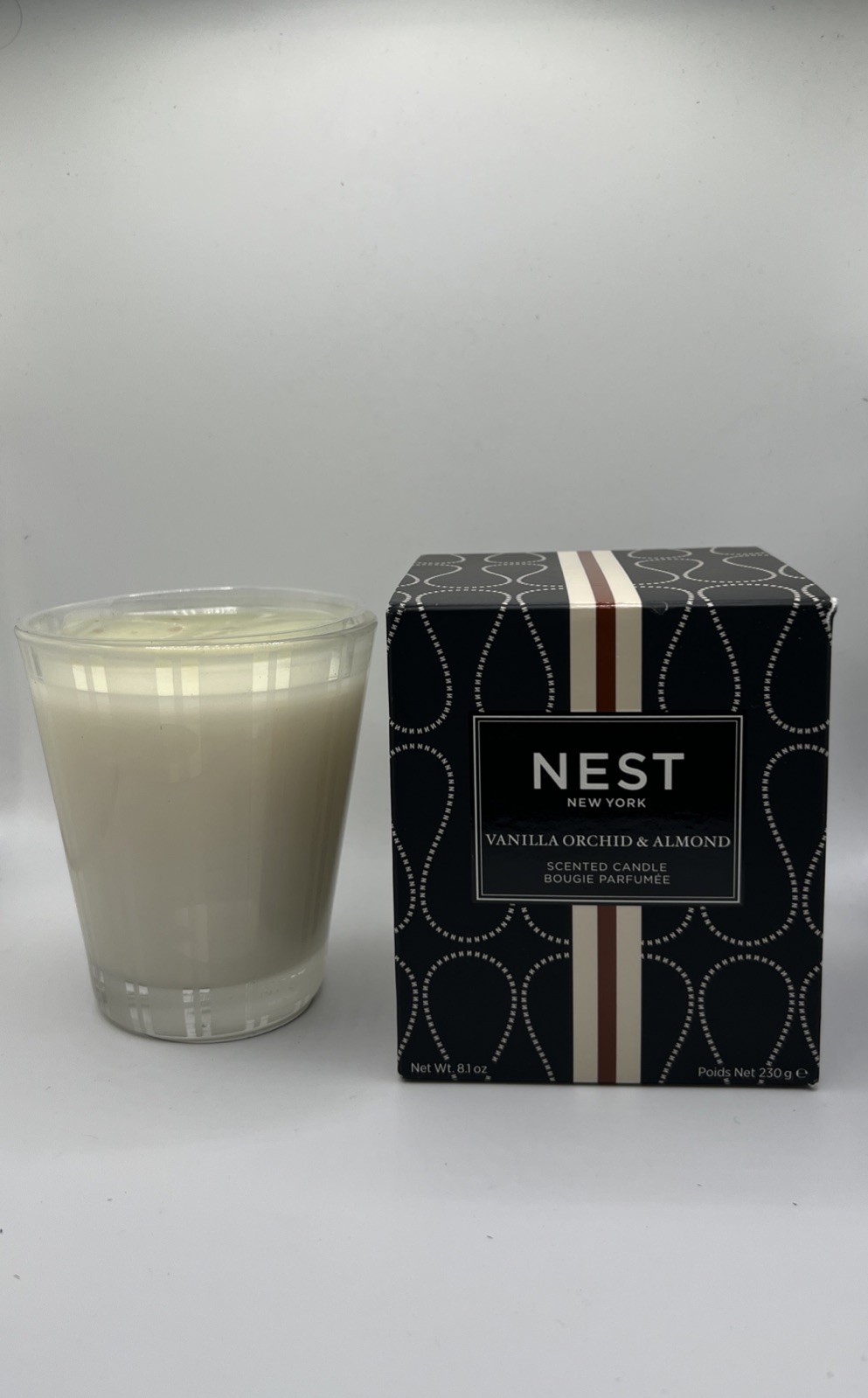 Nest New York, Scented Luxury Candle,- Vanilla Orchid & Almond,- 8.1oz-230g