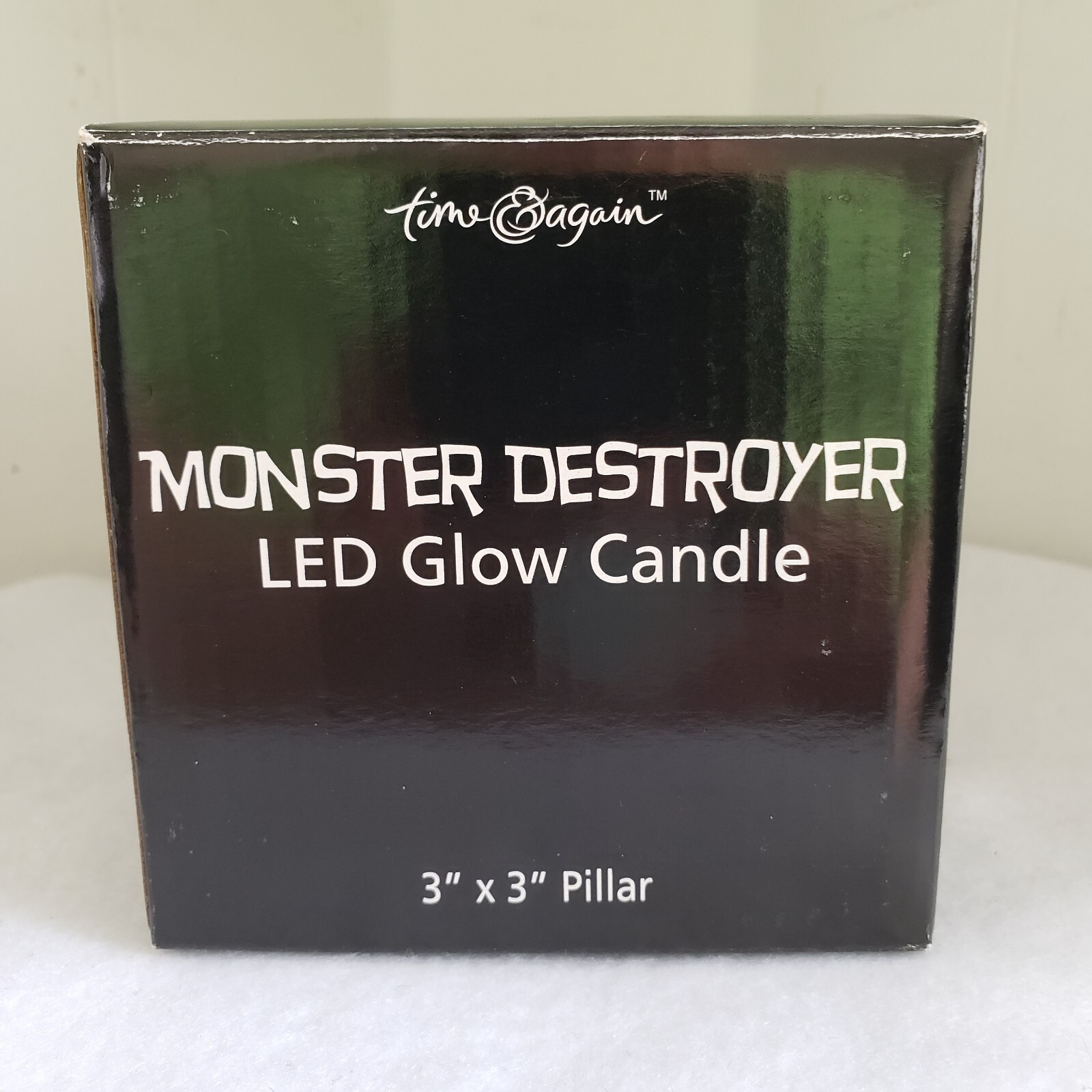 Monster Destroyer Childrens Bedroom LED Flameless Candle Bedtime Routine Help