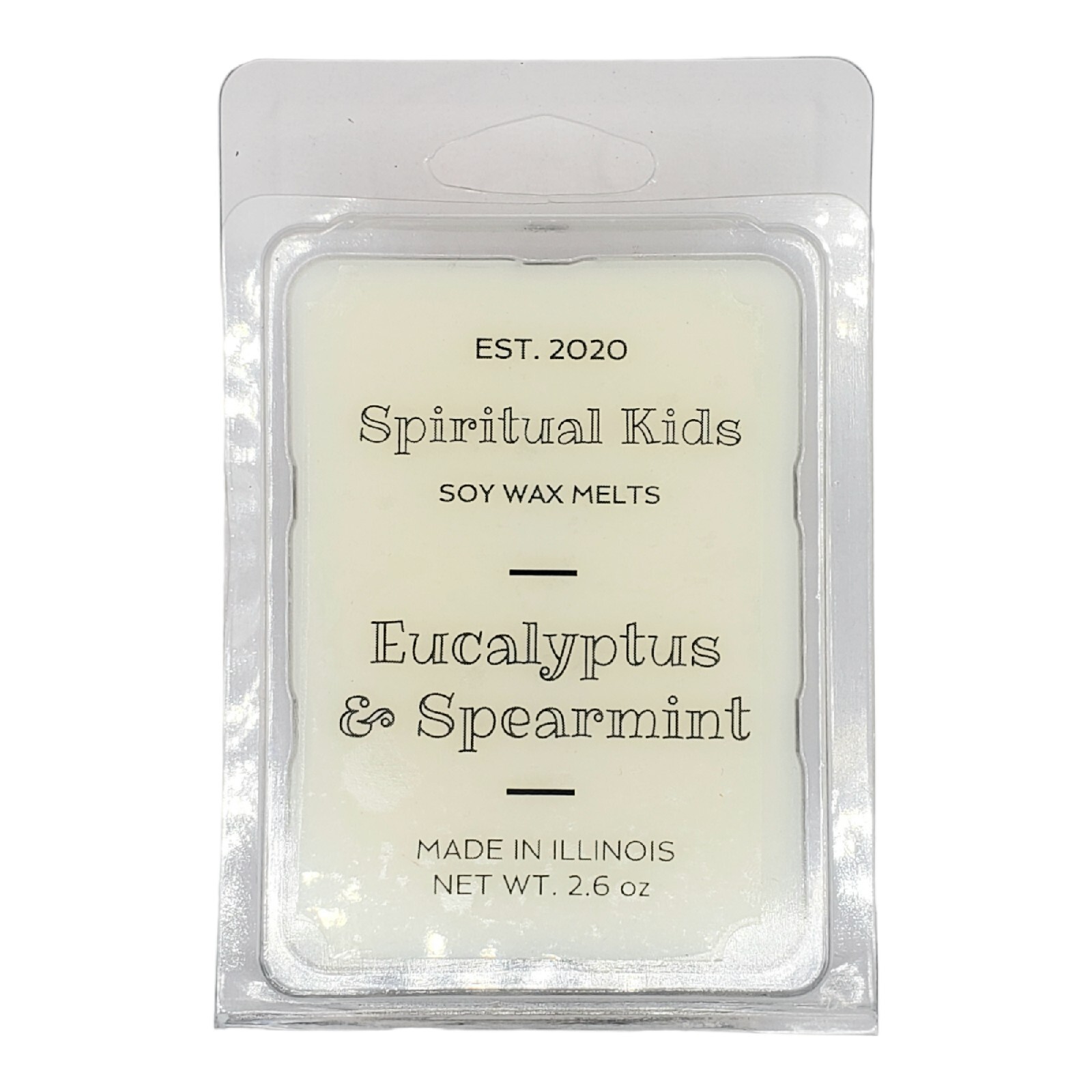 Eucalyptus & Spearmint Soy Wax Melts 2.6oz 6ct Hand Poured Essential Oil |