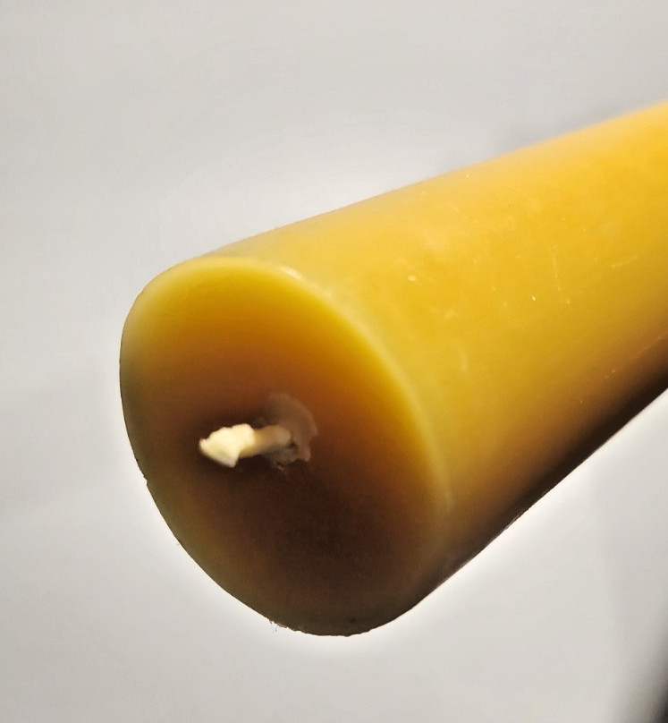 2″ W x 8″ 12″ 24″ 34″ tall 100% Beeswax Altar Paschal candle pillar church. USA