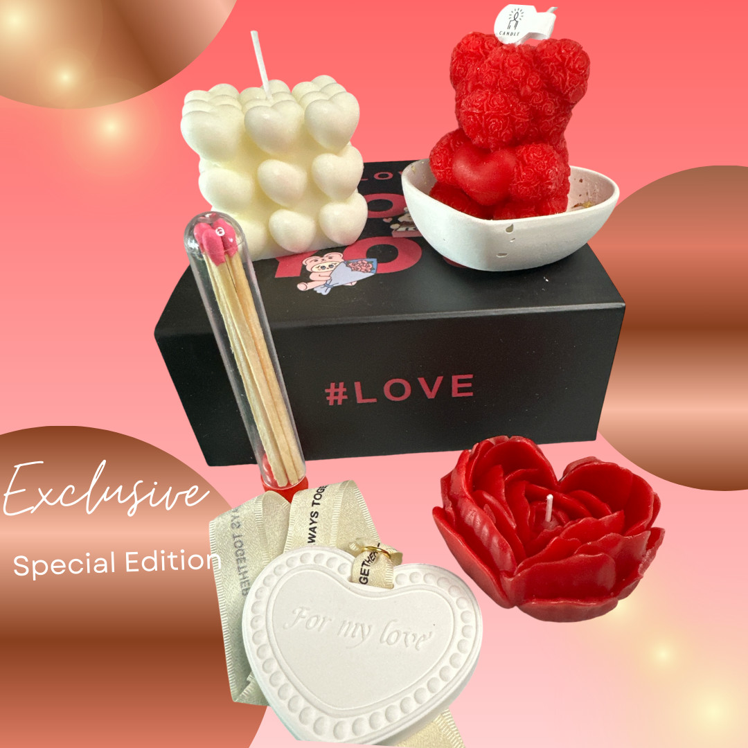 Valentine’s Luxury Scented Candle Gift Set —