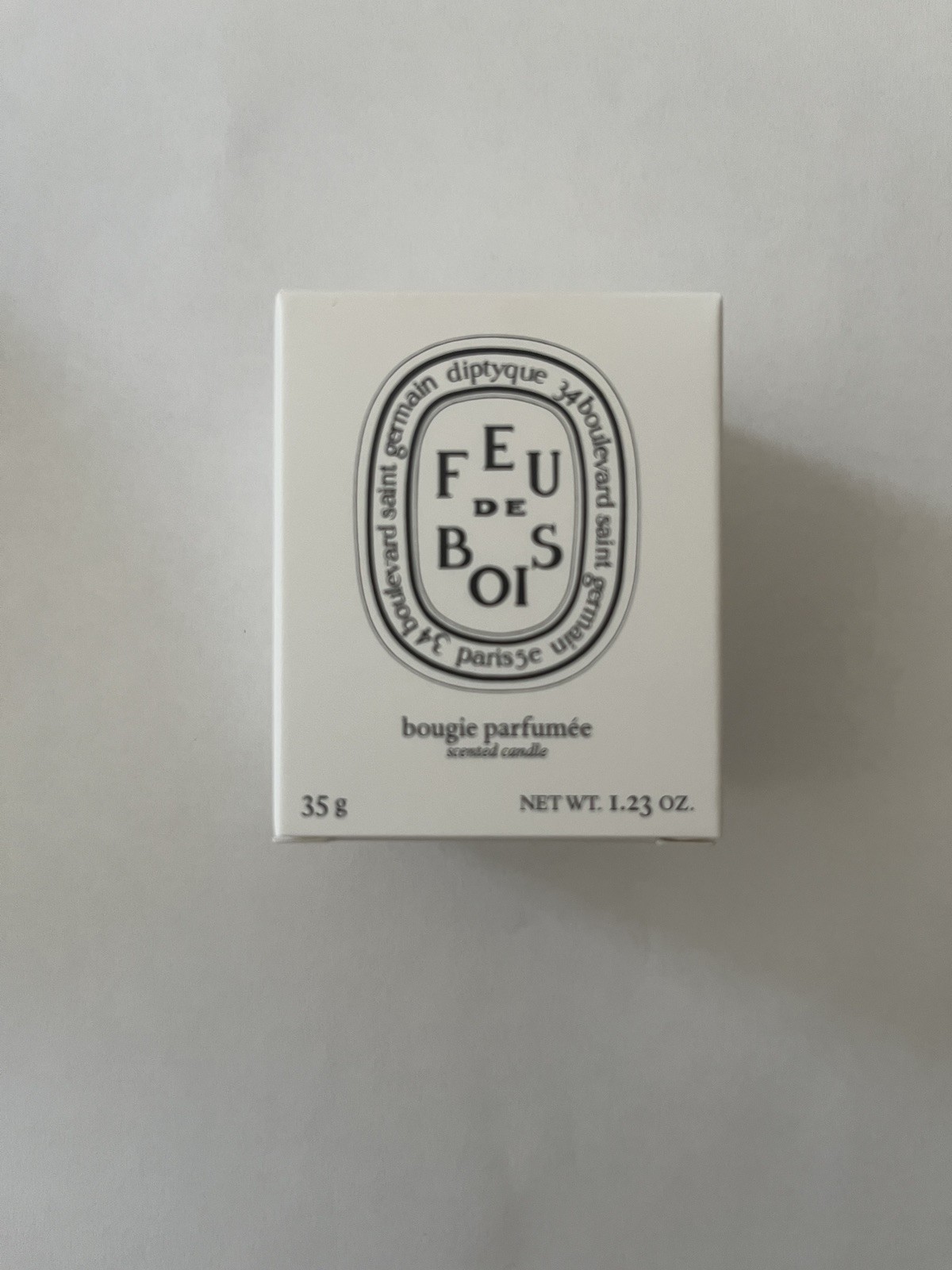 Diptyque Feu De Bois (Wood Fire) Bougie Parfumee (Candle) 1.23 oz Brand New