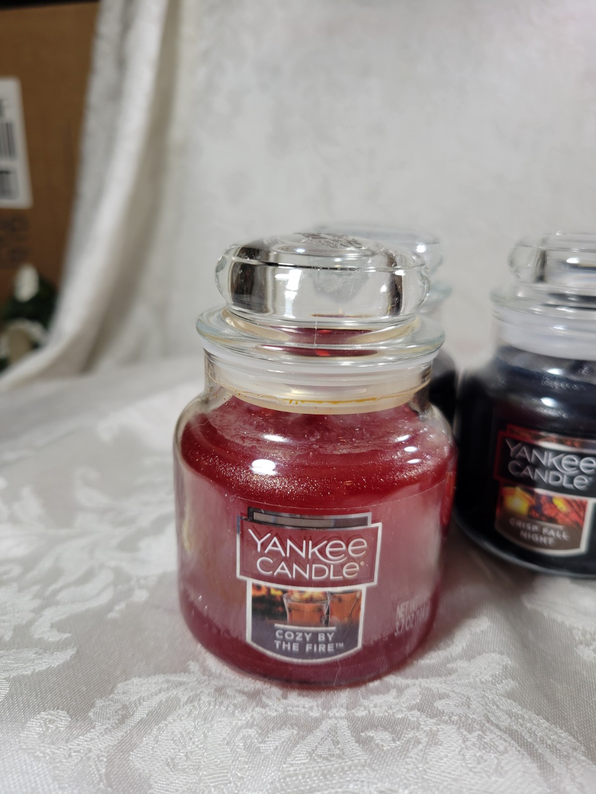 Yankee Candle Fall Themed Small Jars – Set of 4 – NEW