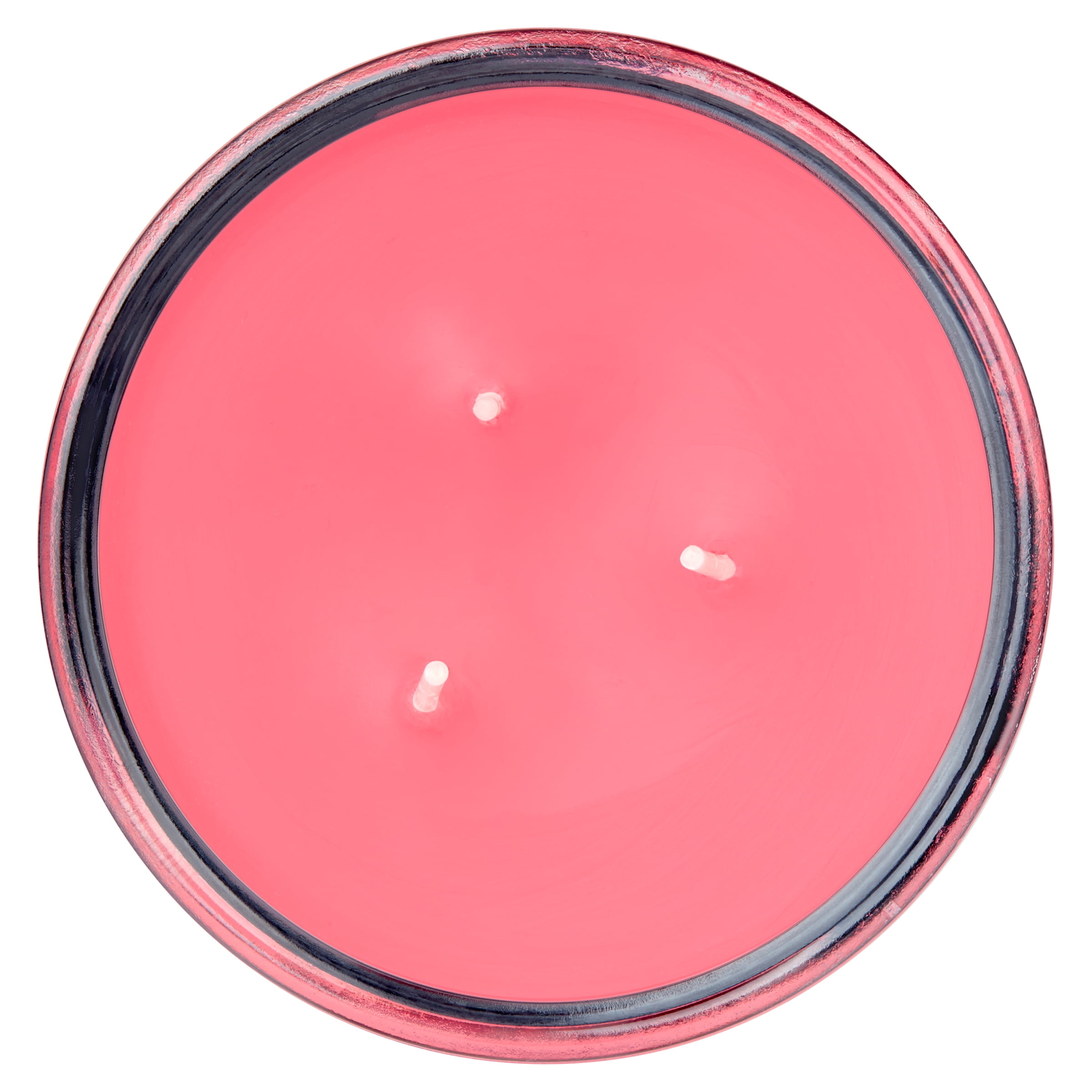 (3 pack) Juicy Watermelon Scented 3-Wick Glass Jar Candle, 11.5 oz