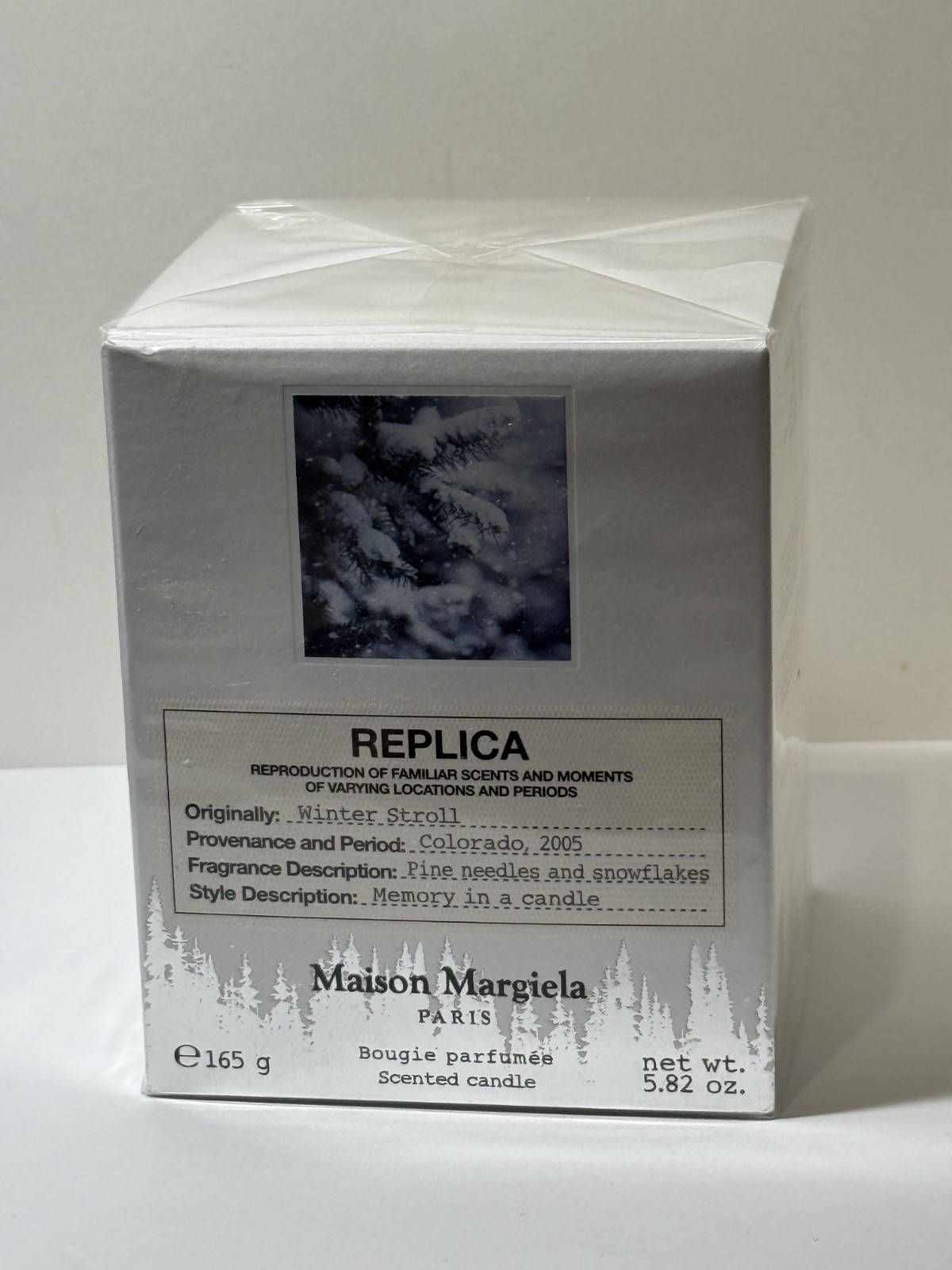 Maison Margiela Winter Stroll Candle 5.82oz / 165g Limited Edition Full Size NIB