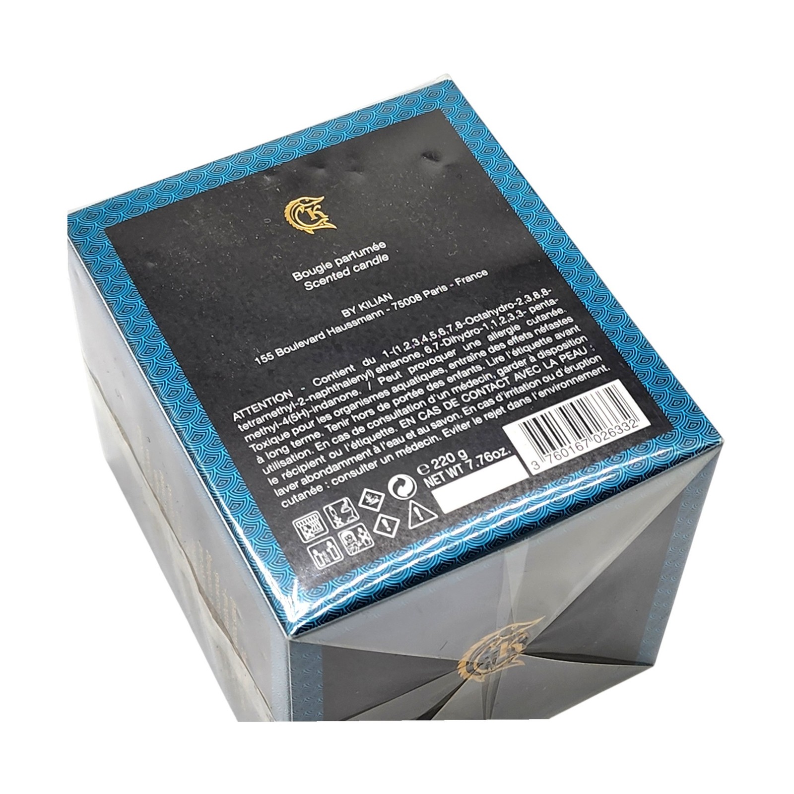 Kilian Kaspia Paris 1927 Scented Candle 220g 7.76oz – New & Sealed