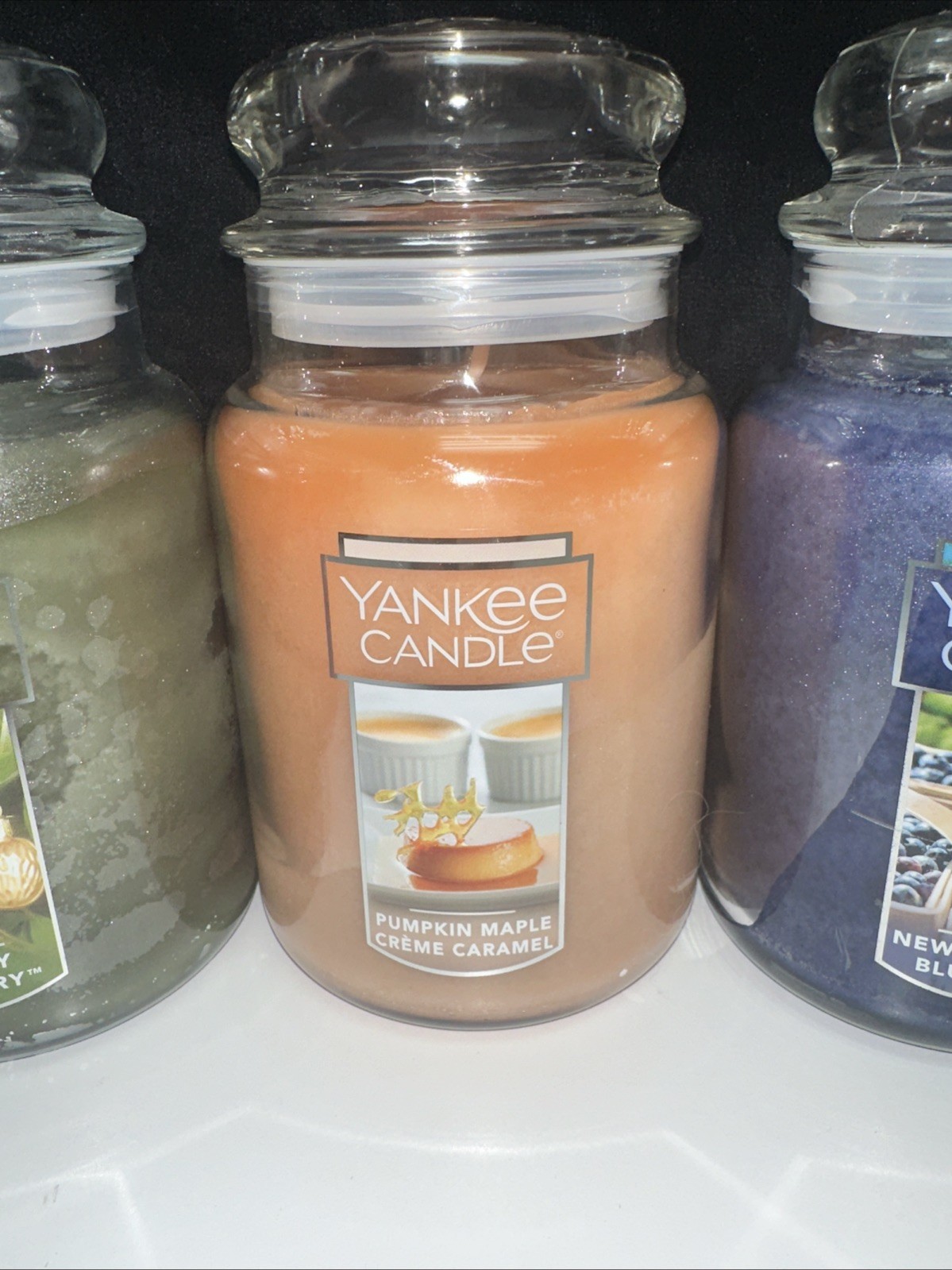 YOU PICK 2-NEW-Yankee Candles Large Jar 22oz-BAYBERRY,BLUEBERRY,PUMPKIN, MORE!