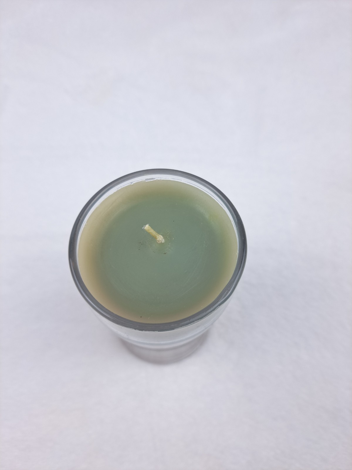 Sand Art Candle By Rainbow Sands USA 4″ 1990s Unused