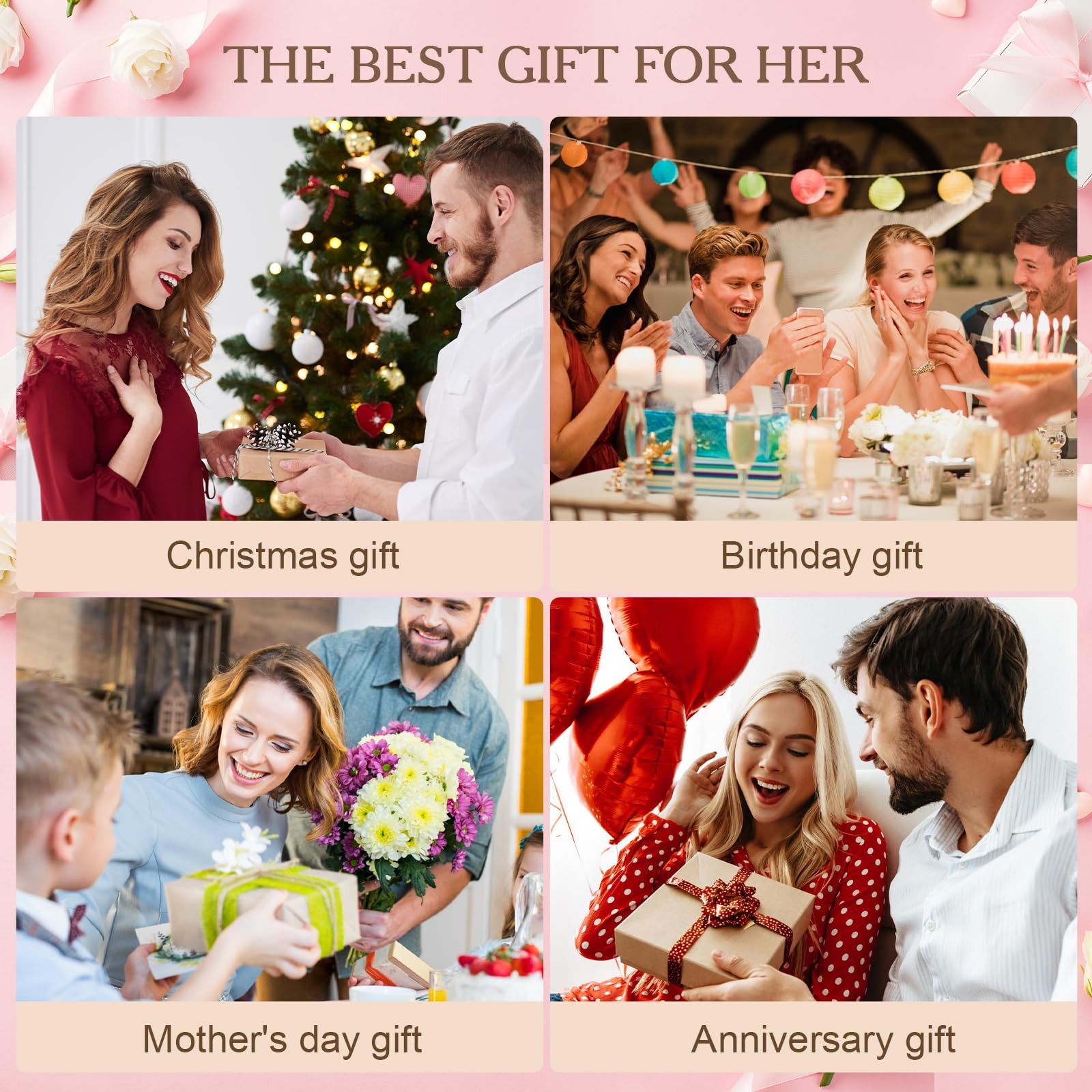 9 Pack Candles Gift for Women Aromatherapy Candles for Home Scented 36 oz 300…