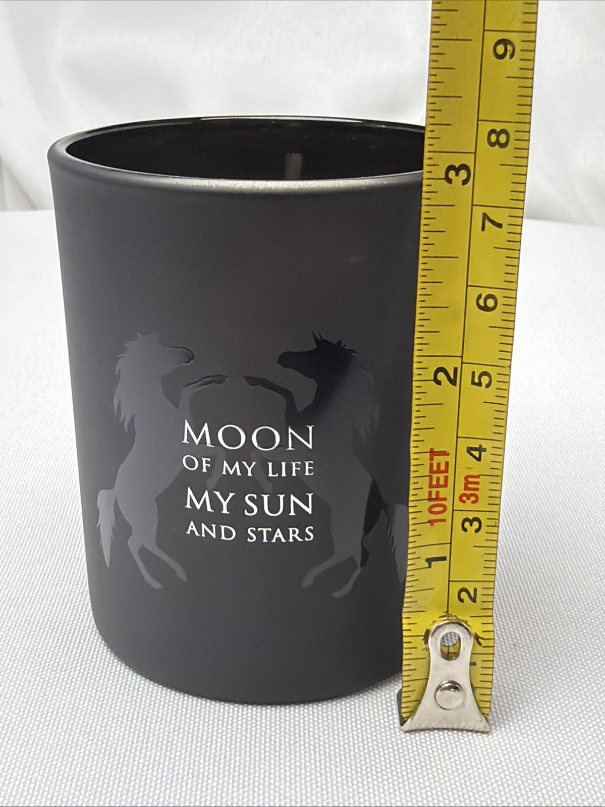 Game of Thrones Moon of My Life Candle Daenerys Quote HBO 3oz 2018 Black Jar