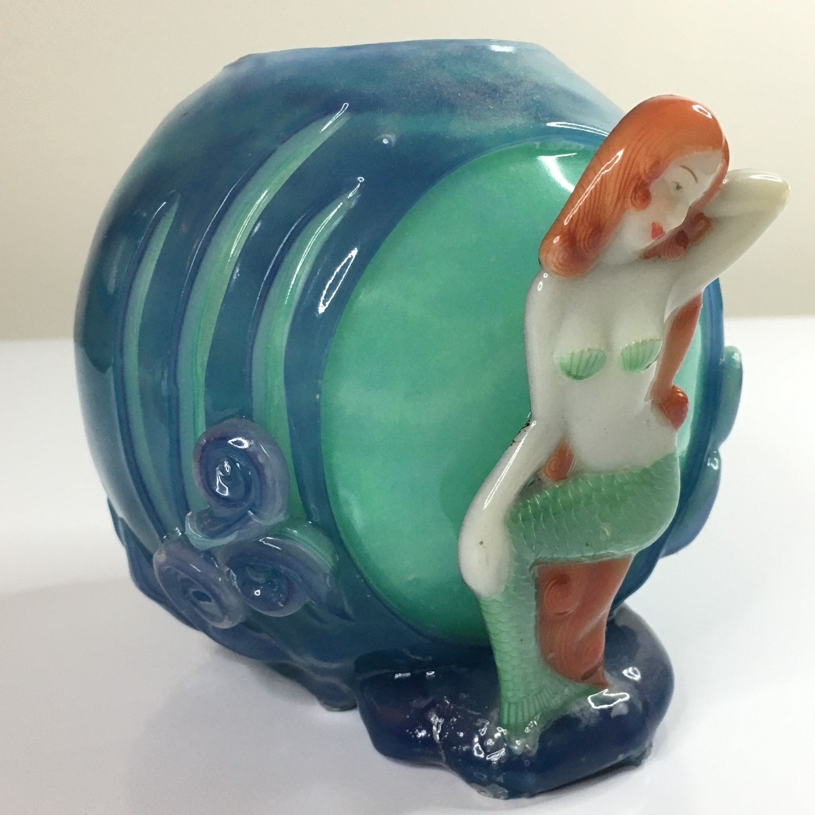 Global Candle Gallery Round Mermaid Glowing Wax Ball Ocean Sea Brackenridge CO