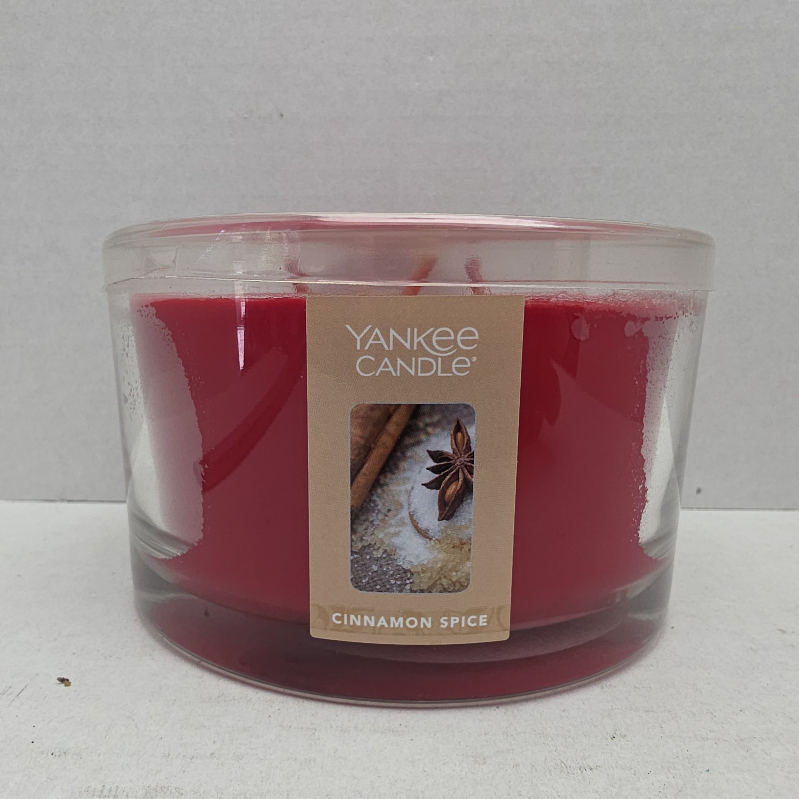 Yankee Candle Cinnamon Spice 17 Oz 3 Wick Jar Retired