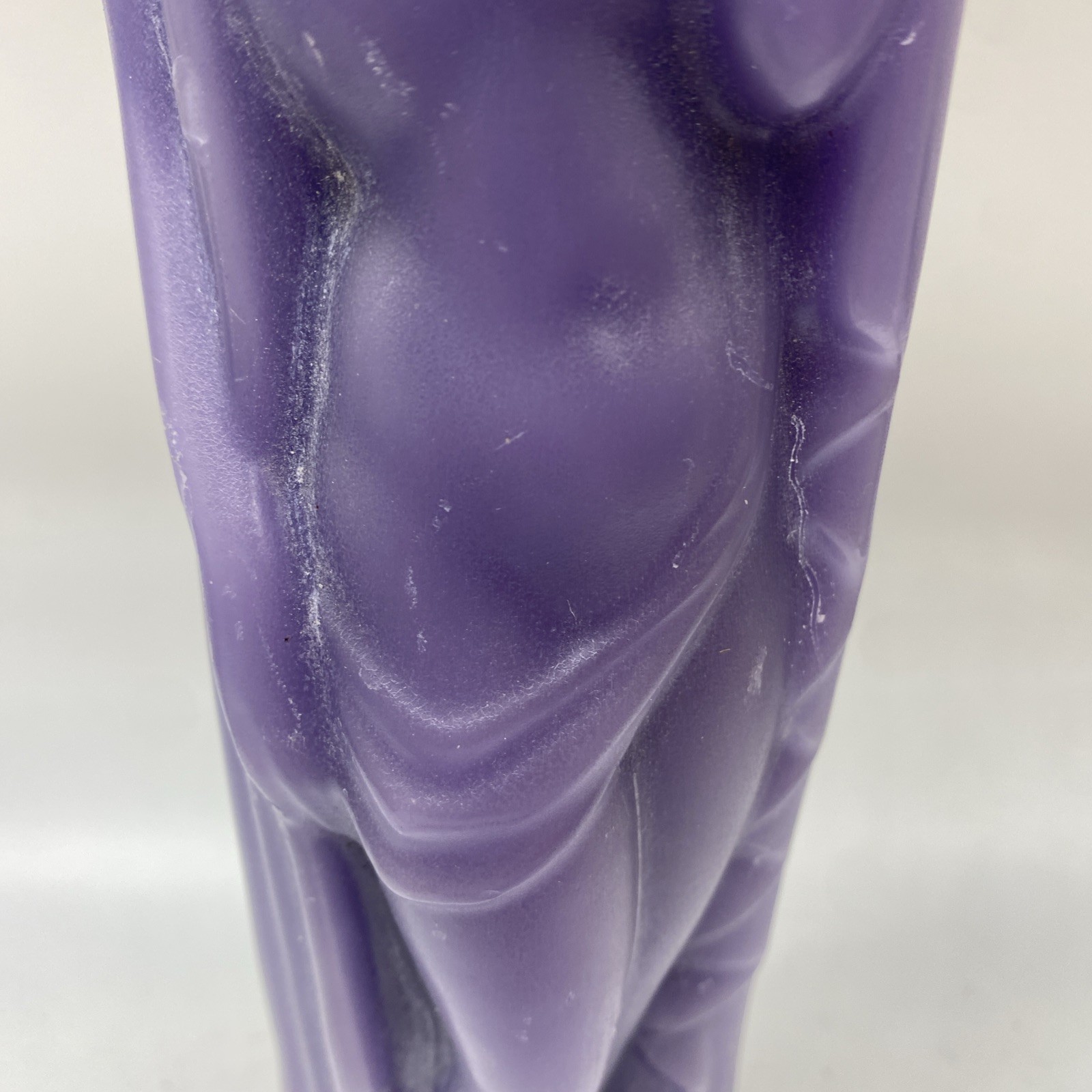 Art Deco Style Nude Woman Candle Lavender