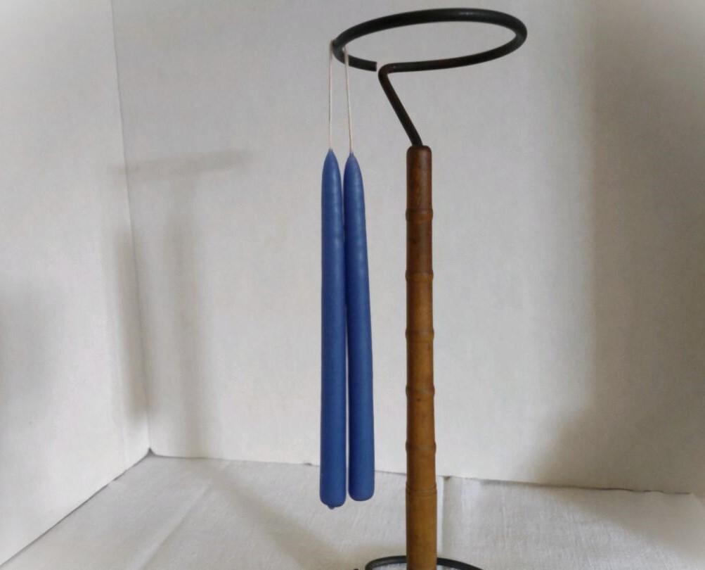 Hand-Dipped Taper Candle Pair ~ 6″ Mini ~ 11 Colors ~ Scented & Unscented