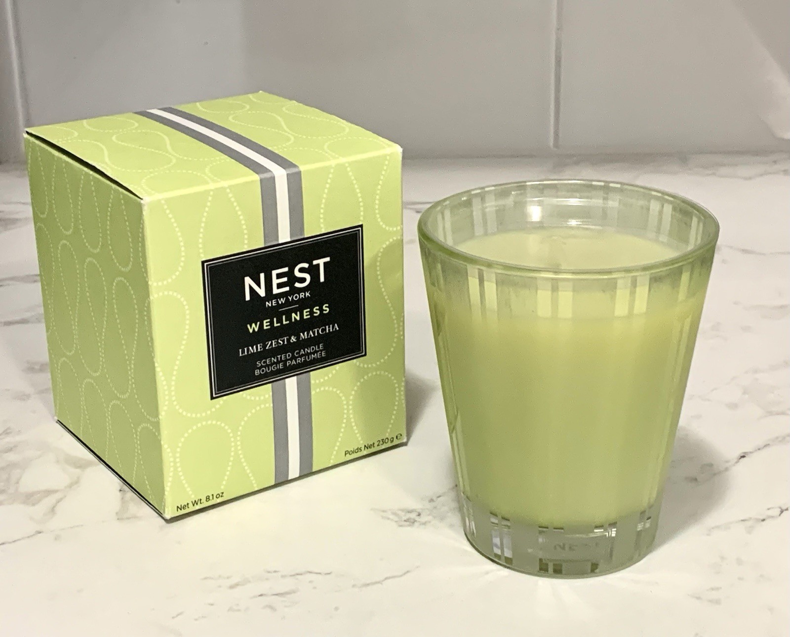 NEST Fragrances Lime Zest and Matcha Classic Scented Candle 8.1 oz – New In Box
