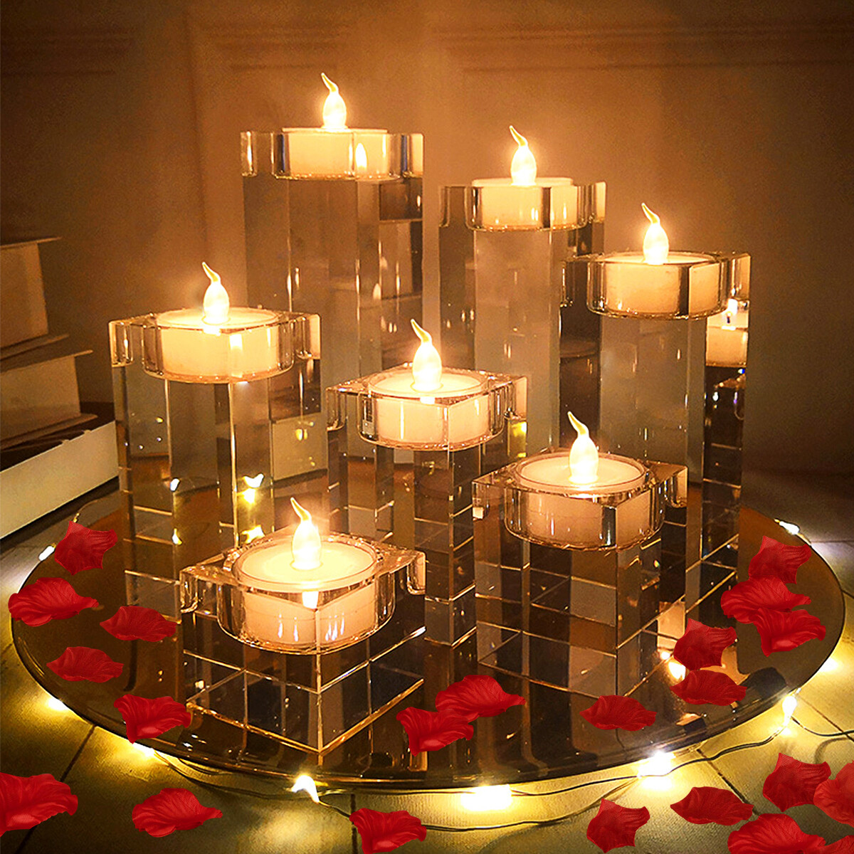 Flameless LED Tealight Candles Votive Candle Battery Operated Fake Tea Lights