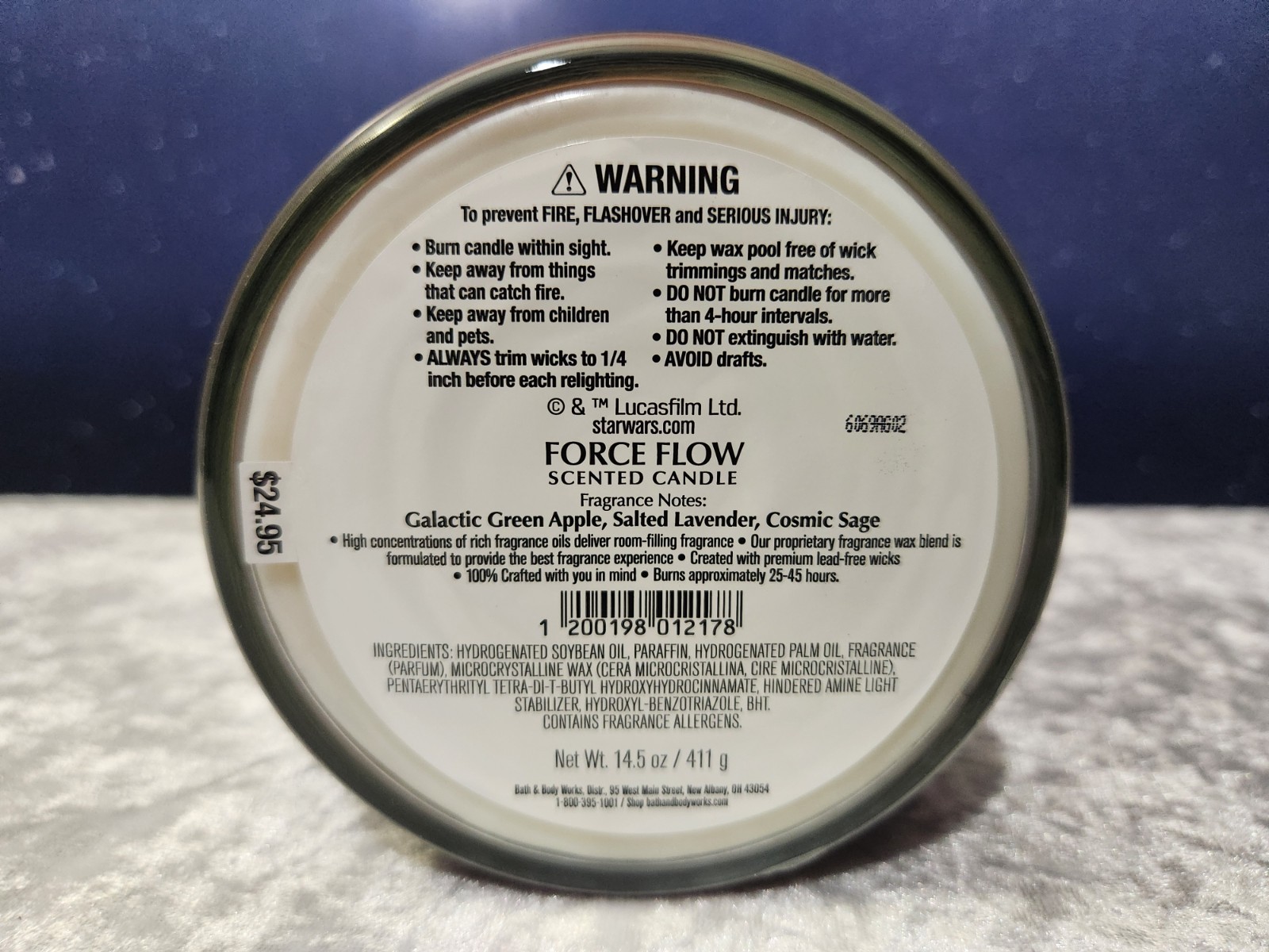 Bath & Body Works✨Star Wars™ LTD. BOUNTY HUNTER & FORCE FLOW 3-Wick Candles💫