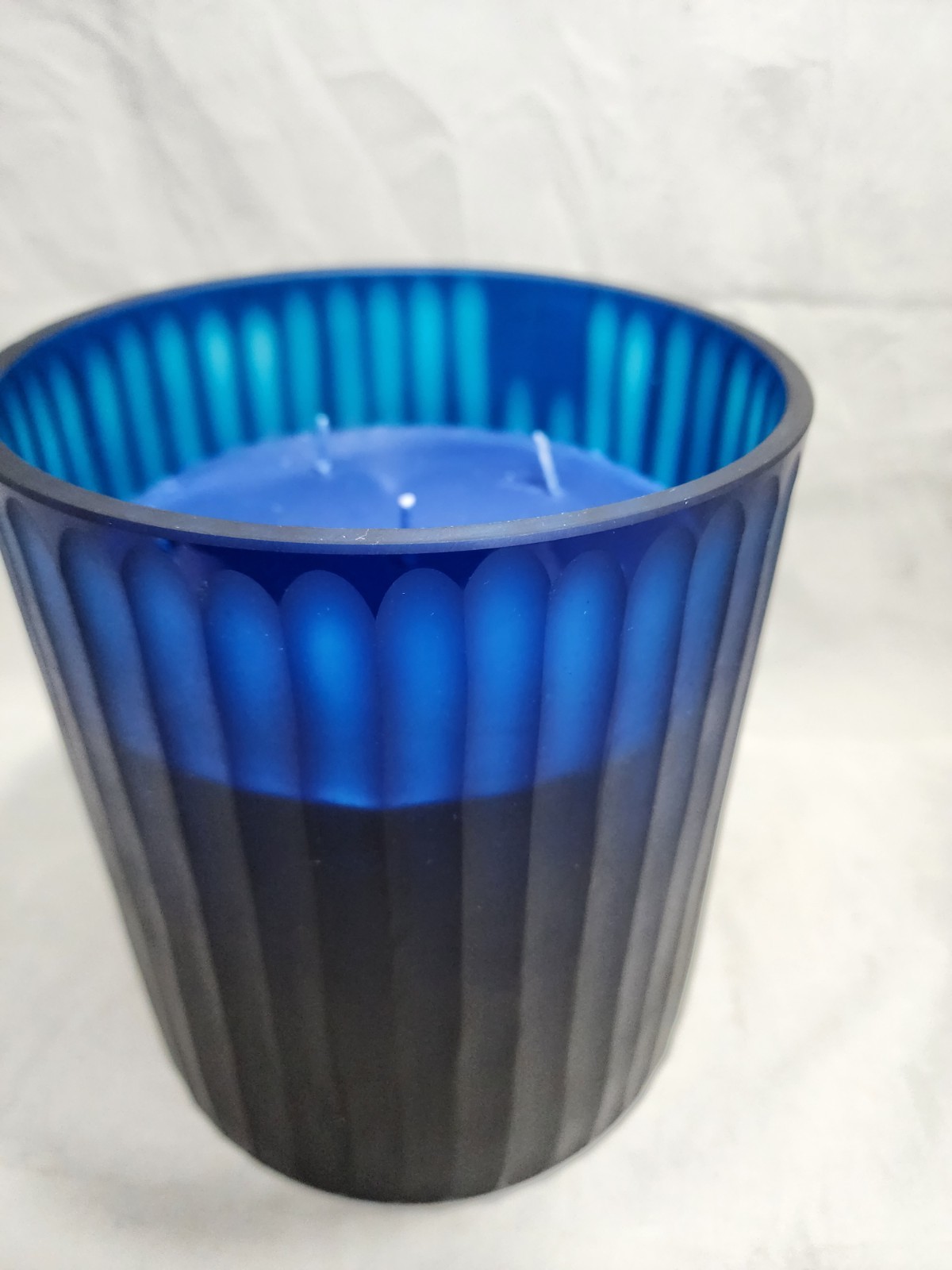 ONNO Collection Royal Blue Large Ginger Fig Scented Candle, 18cm By 20cm