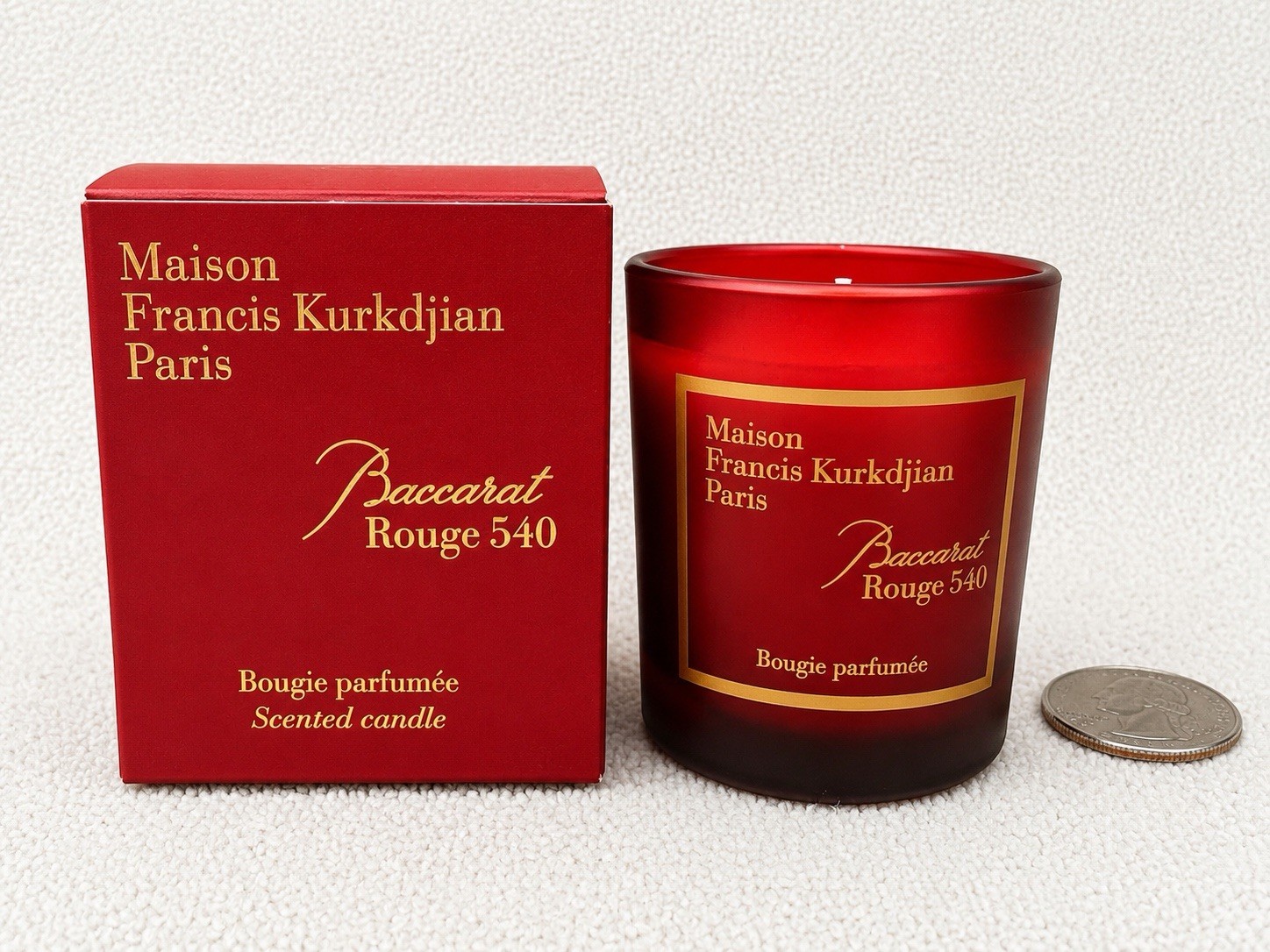Maison Francis Kurkdjian Baccarat Rouge 540 Mini Scented Candle 1oz / 30g New