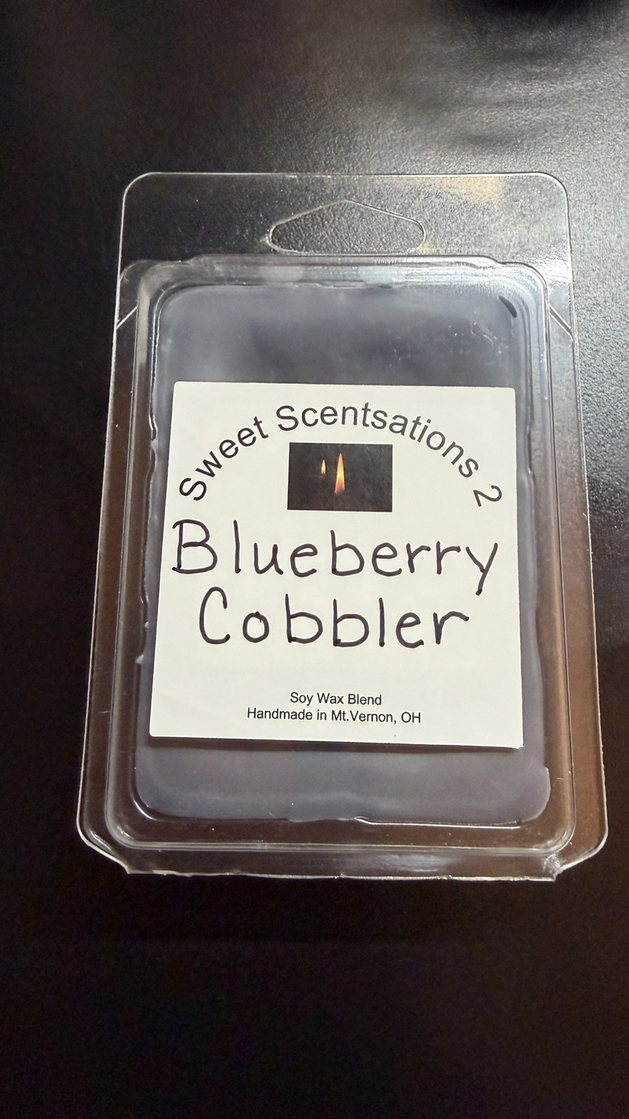 Blueberry Cobbler Scented Handmade Wax Melts