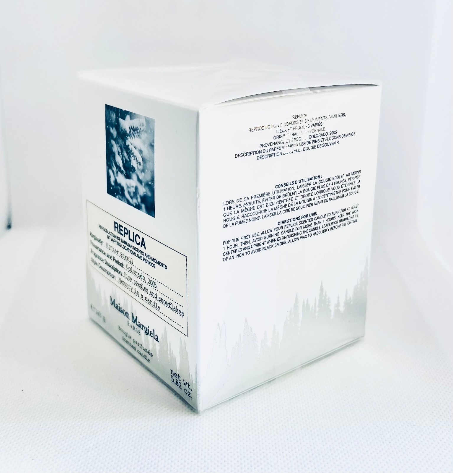 Maison Margiela – Replica WINTER STROLL Scented Candle – 5.82oz Limited Edition