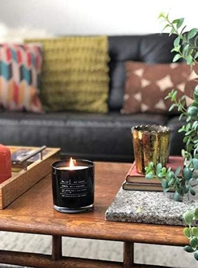 | Jasmine, Oud & Sandalwood | Luxury Scented Soy Jar Candle | Hand Poured in the