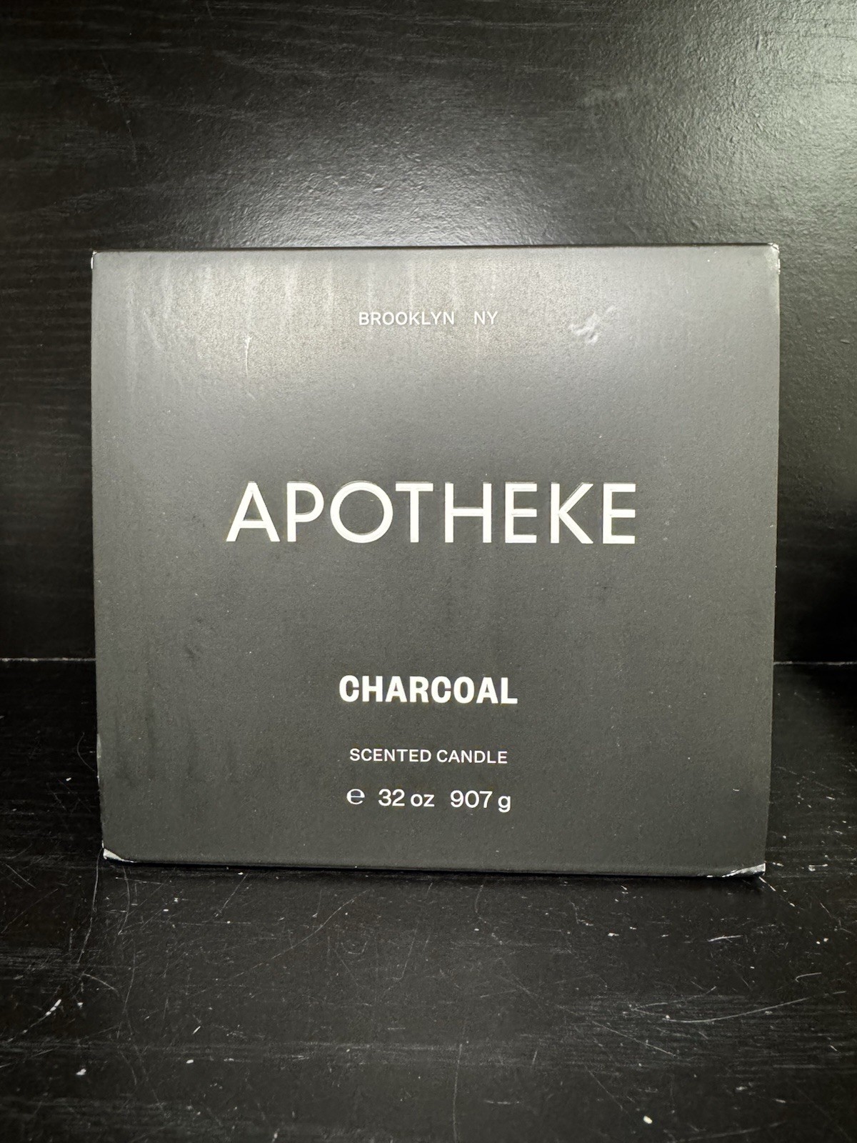Apotheke Charcoal 3 Wick Candle 32oz 907g