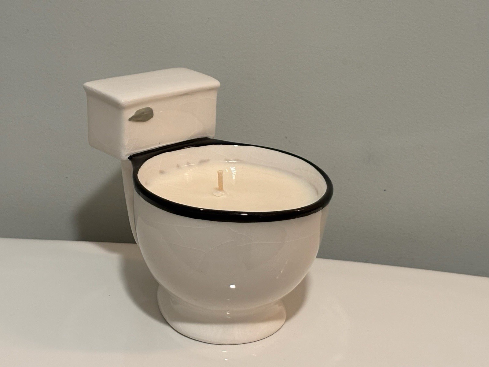 Home Made Candle With 100% Soy Wax. Lavender Scent. Great For You Bathroom.